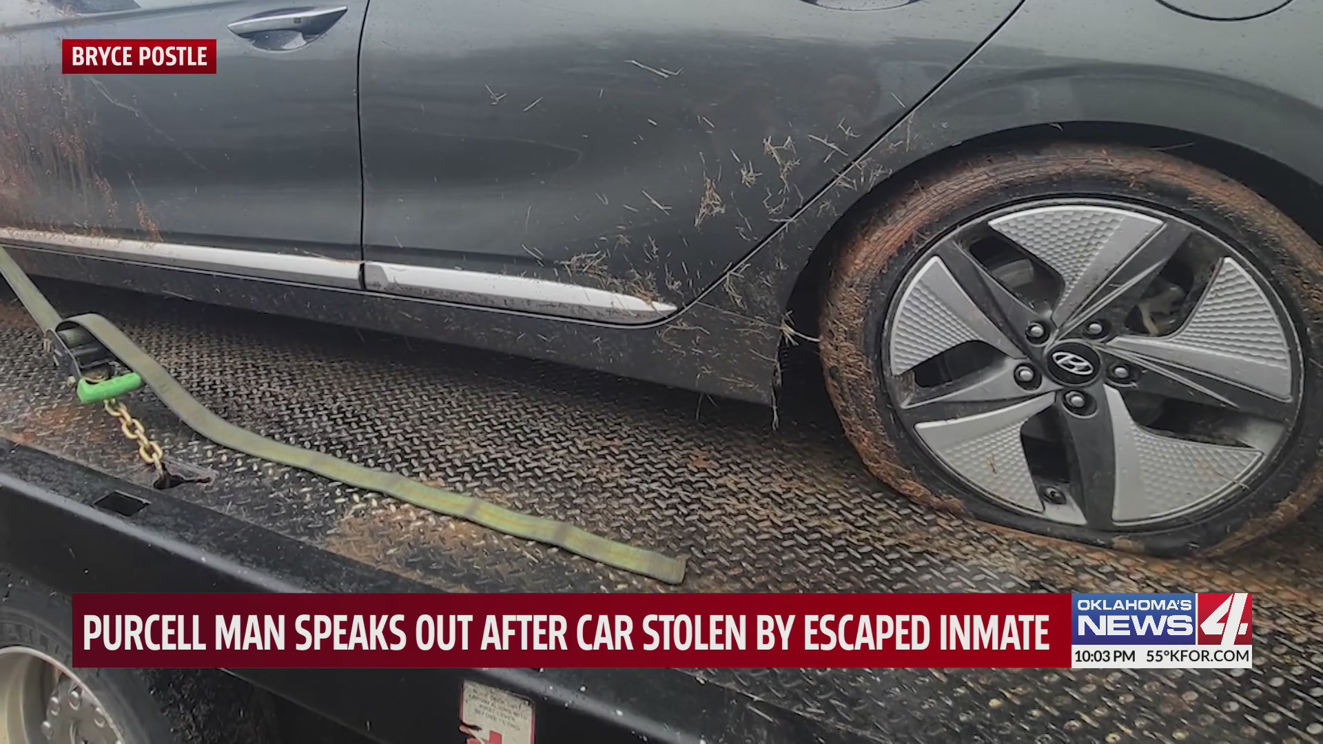 Purcell man speaks out after car stolen by escaped inmate – KFOR.com ...