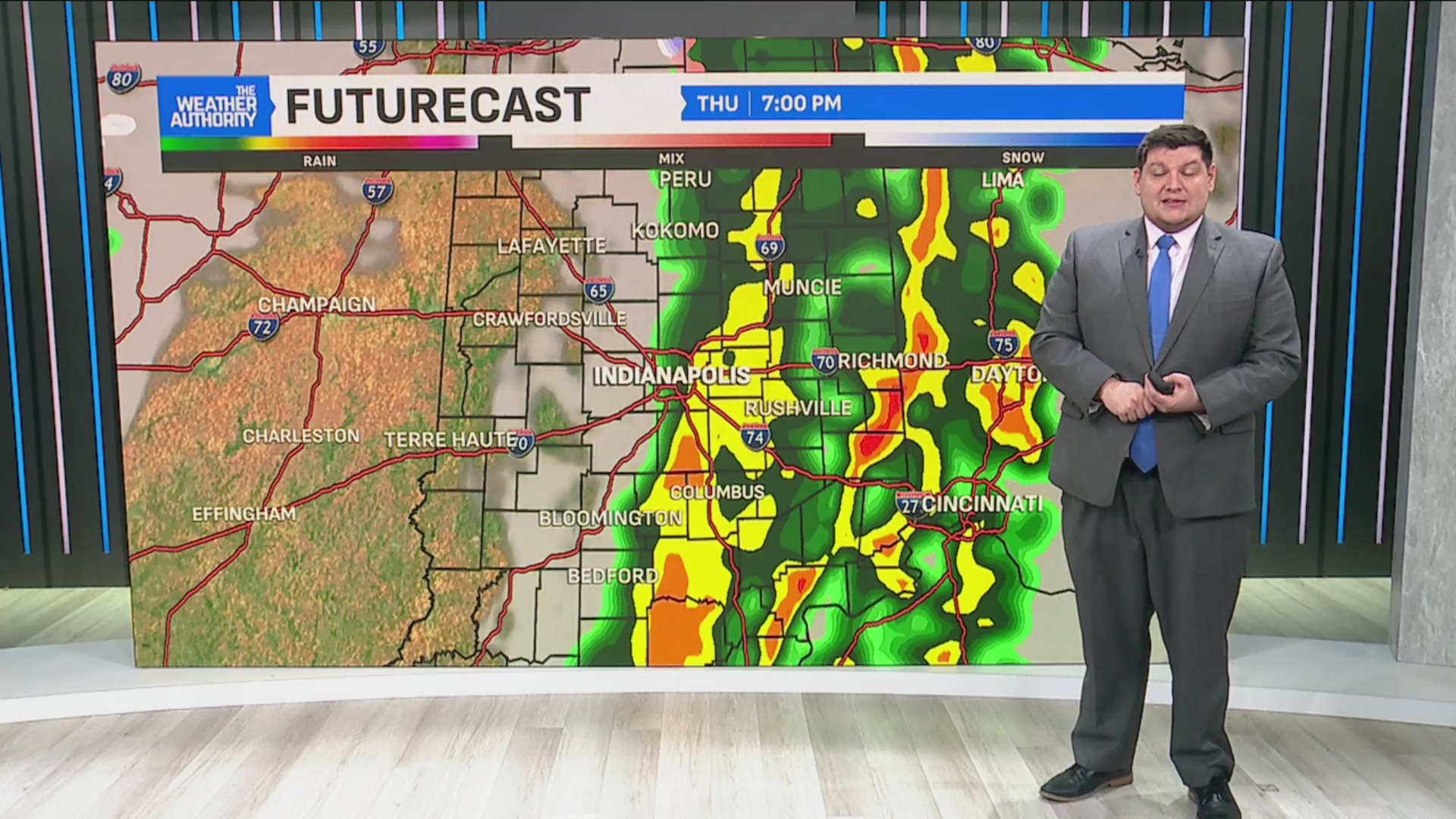 Warm up continues as heavy rain is on the way – Fox 59