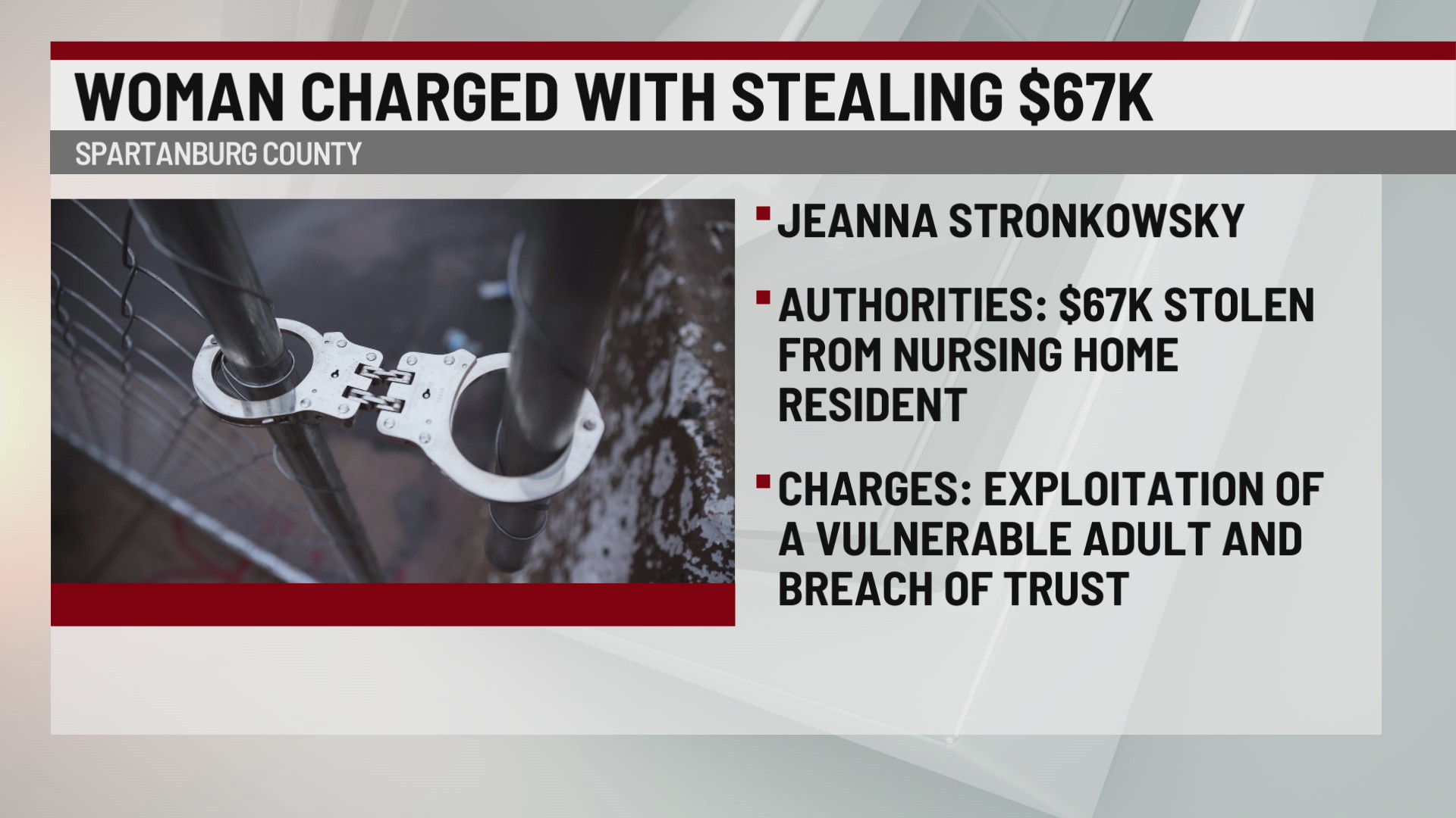 Upstate woman charged with stealing $67,000 from nursing home resident ...