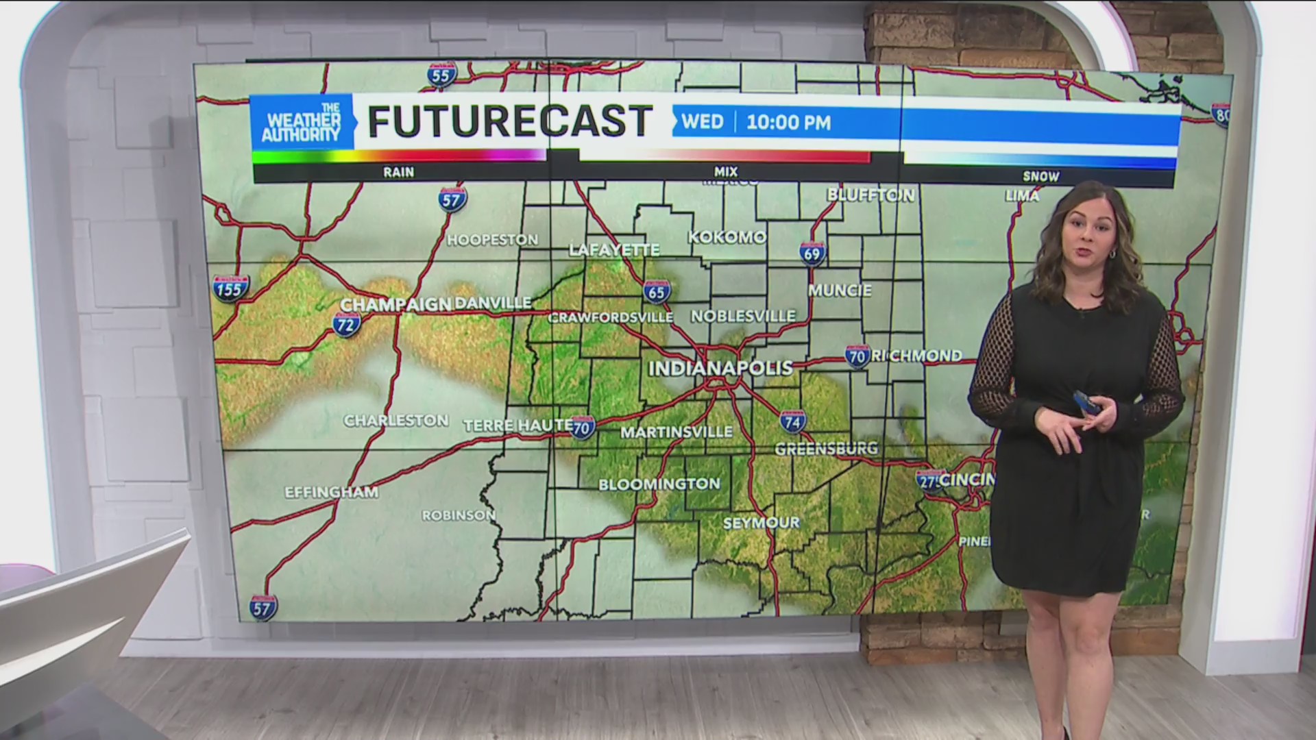 Weak shower chance this morning; wet and windy Thursday – Fox 59
