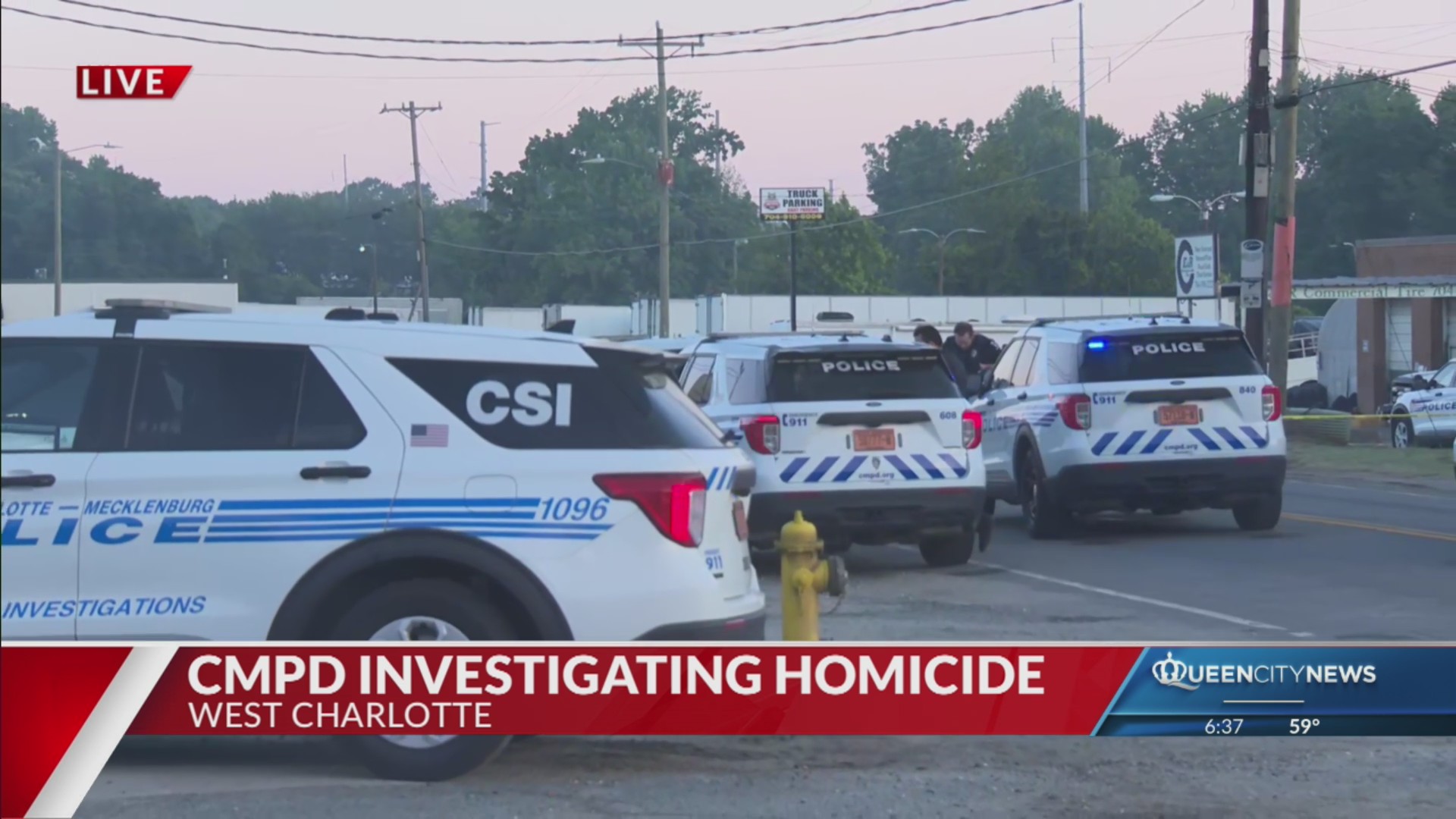 CMPD investigating a double homicide in west Charlotte – Queen City News