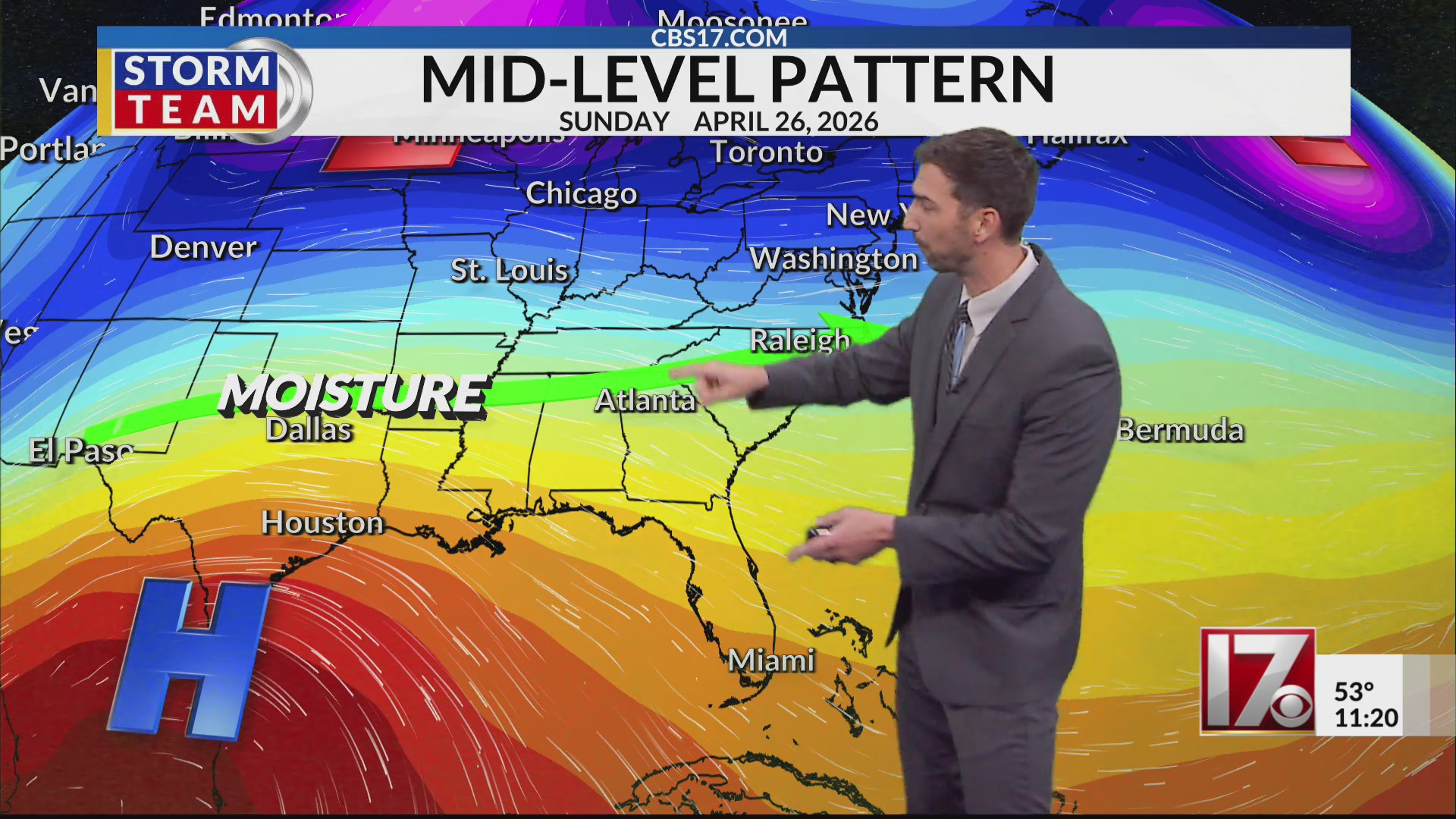 Cool for a few days before central NC pattern change – CBS17.com