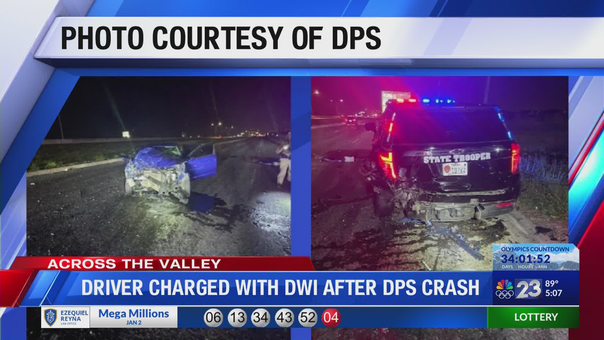 Driver charged with DWI after DPS crash – KVEO-TV