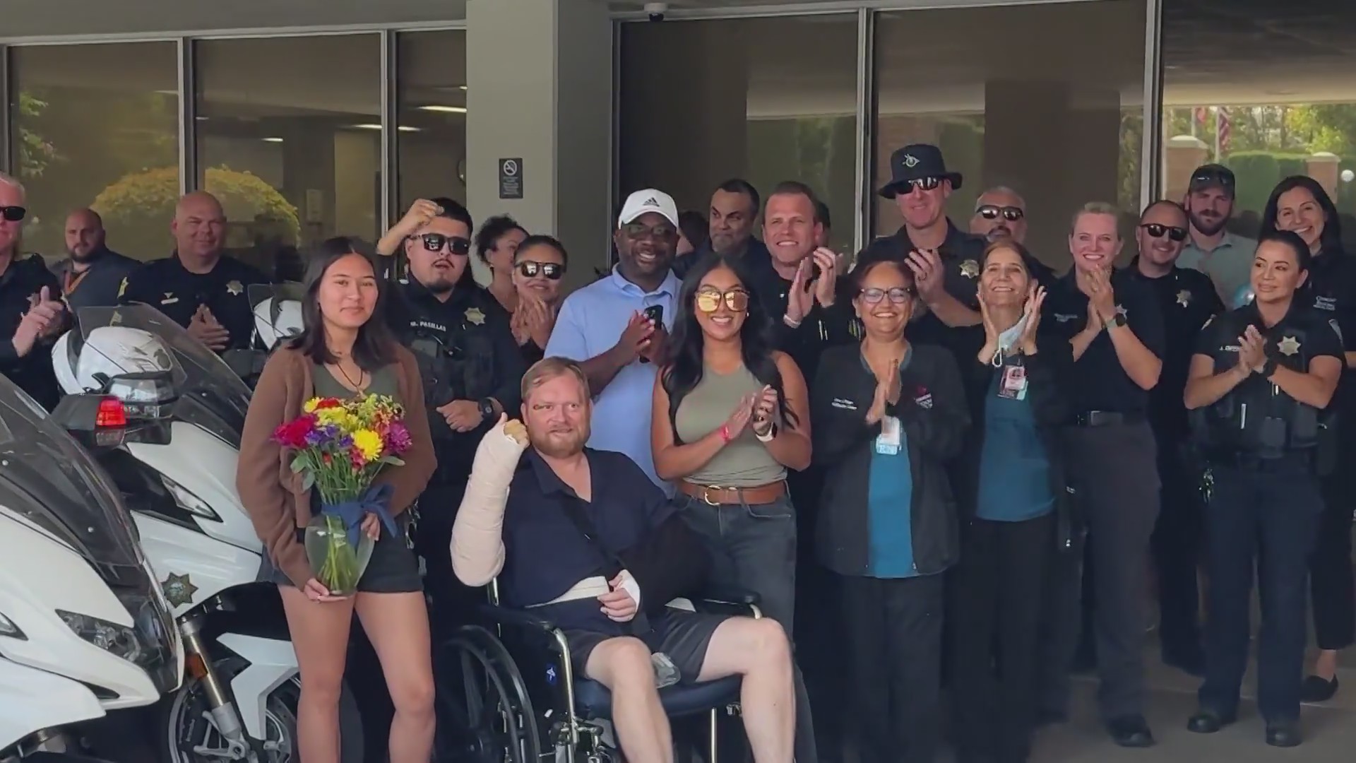 Hanford officer celebrates milestone after surviving crash – CBS47 and ...