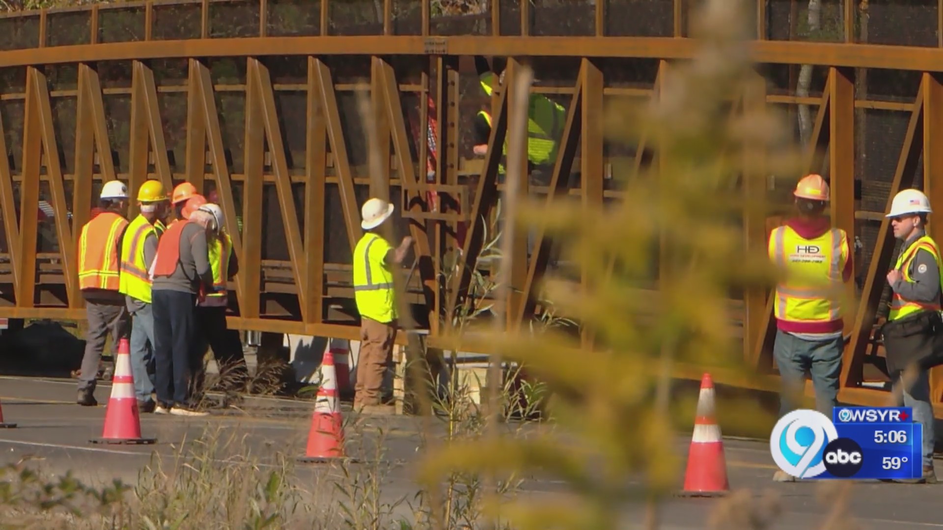 Lin Bridge Bridge liftoff nears end for Dryden Rail Trail – WSYR