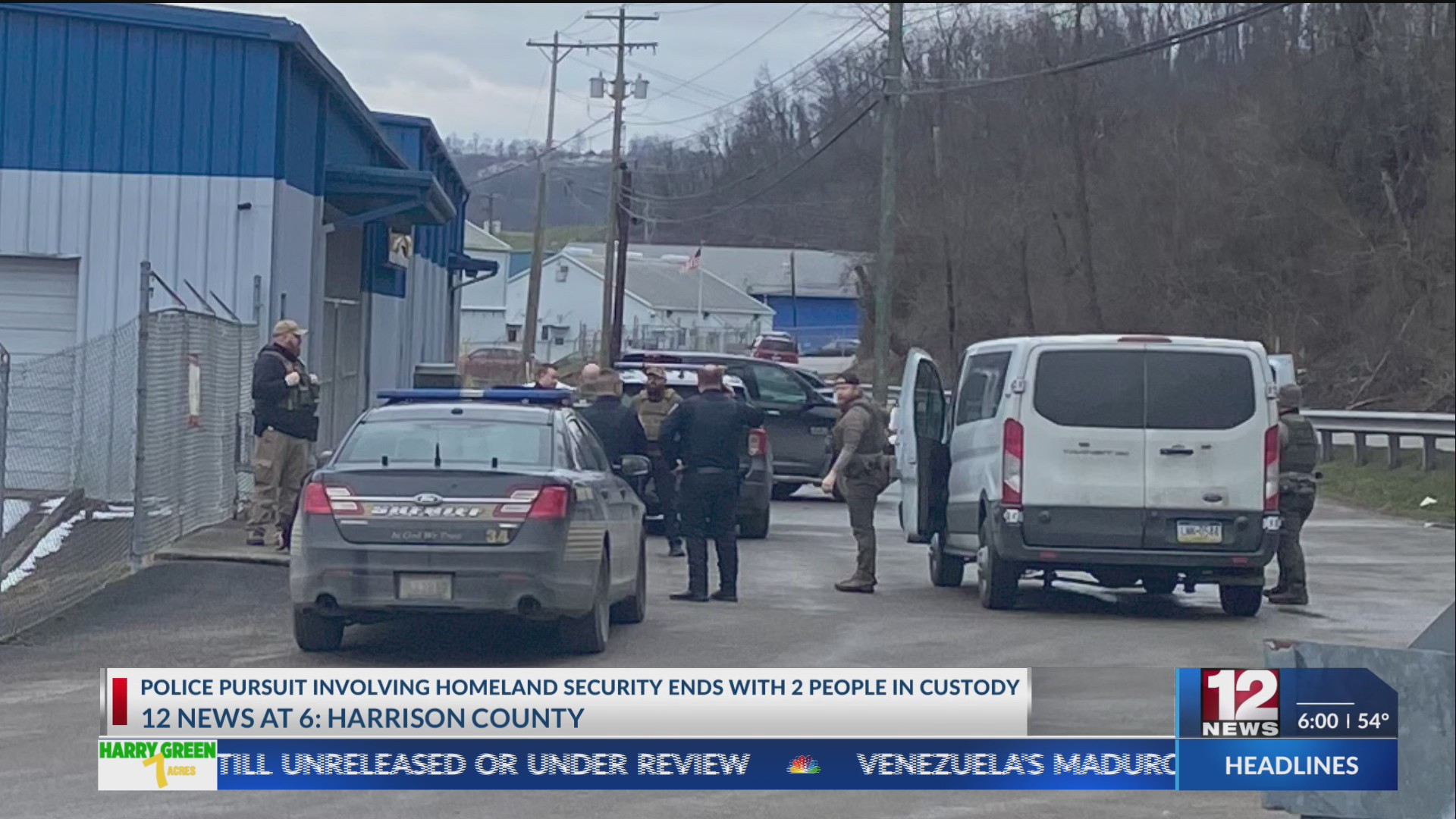 Pursuit ends with arrest in Harrison County; Homeland Security involved ...