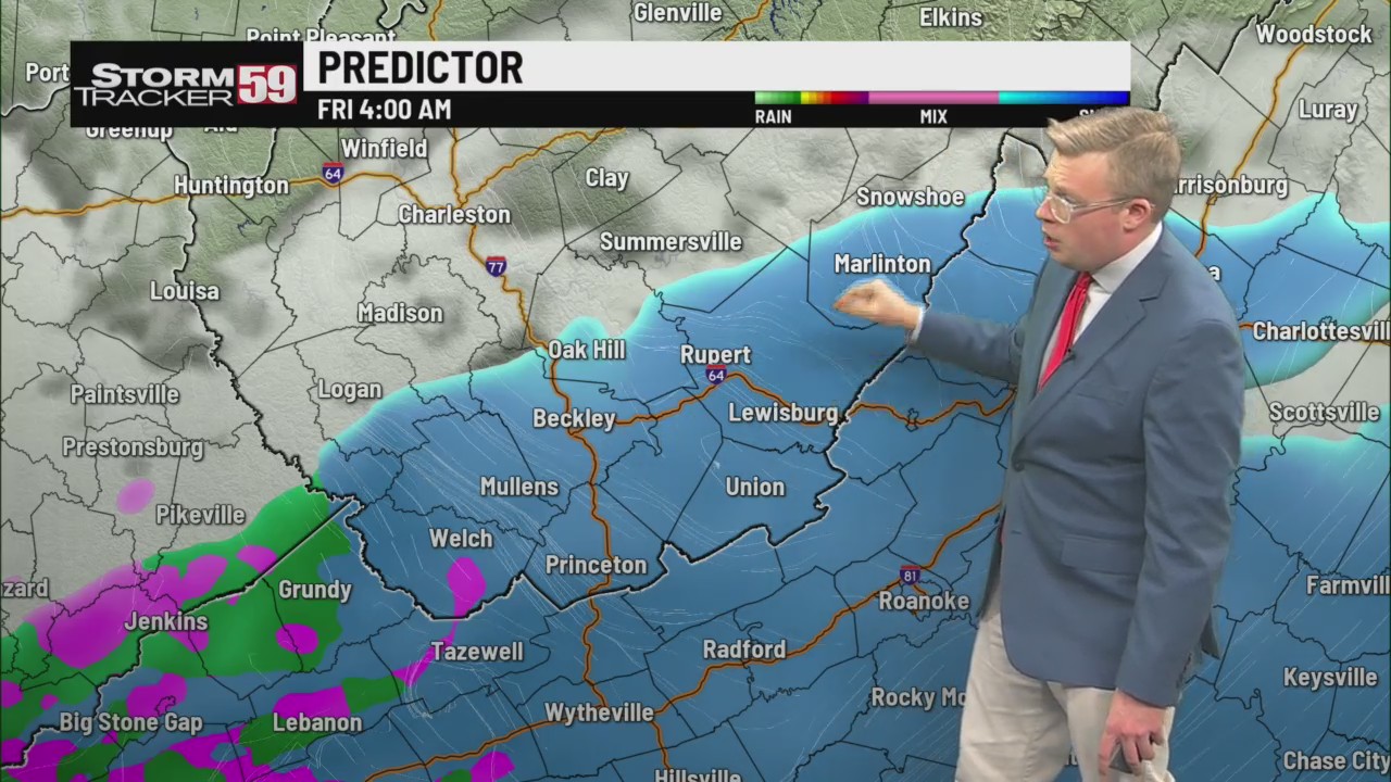 Few flurries & cold Thursday, slick travel with steady snow Friday ...
