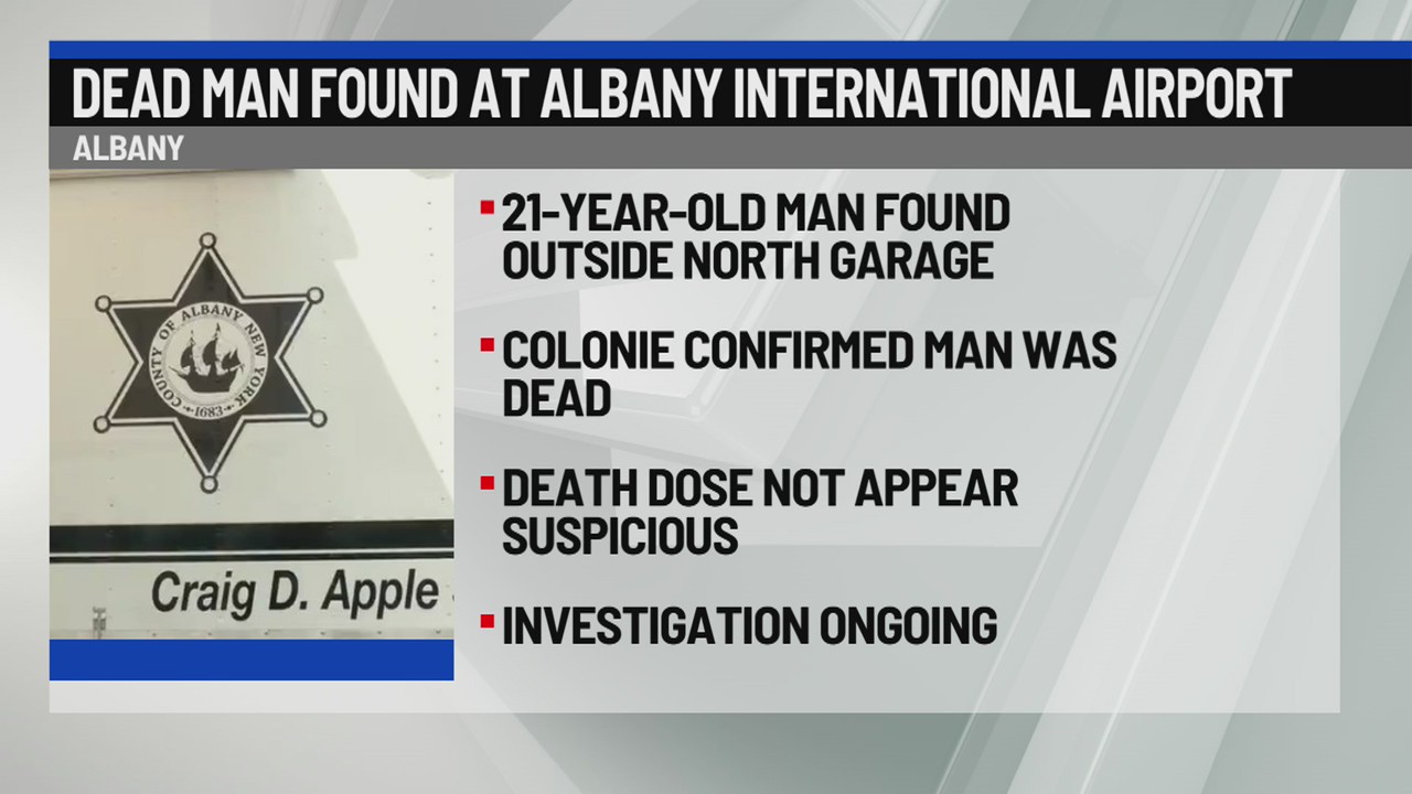 Man found dead at Albany International Airport – NEWS10 ABC