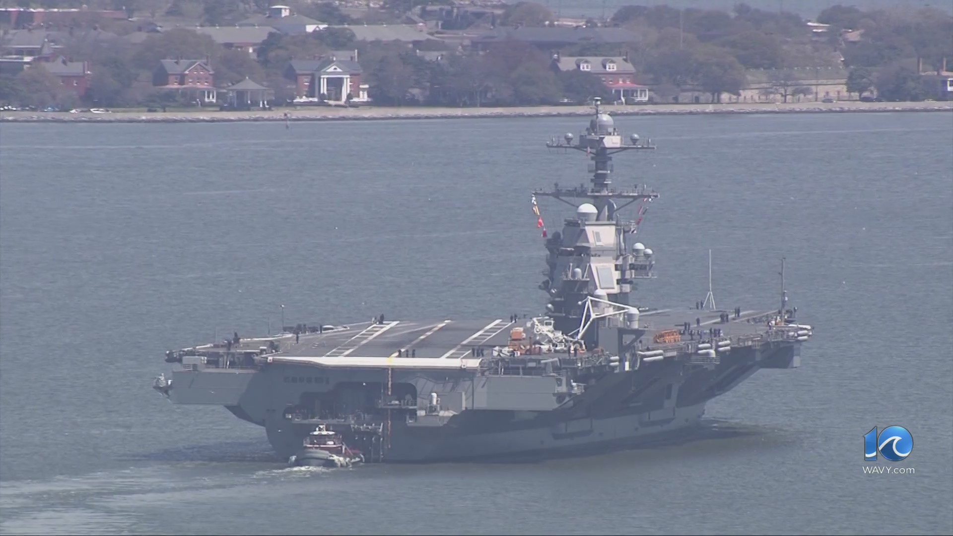 USS Gerald R. Ford: Longest deployment since Vietnam War – WAVY.com