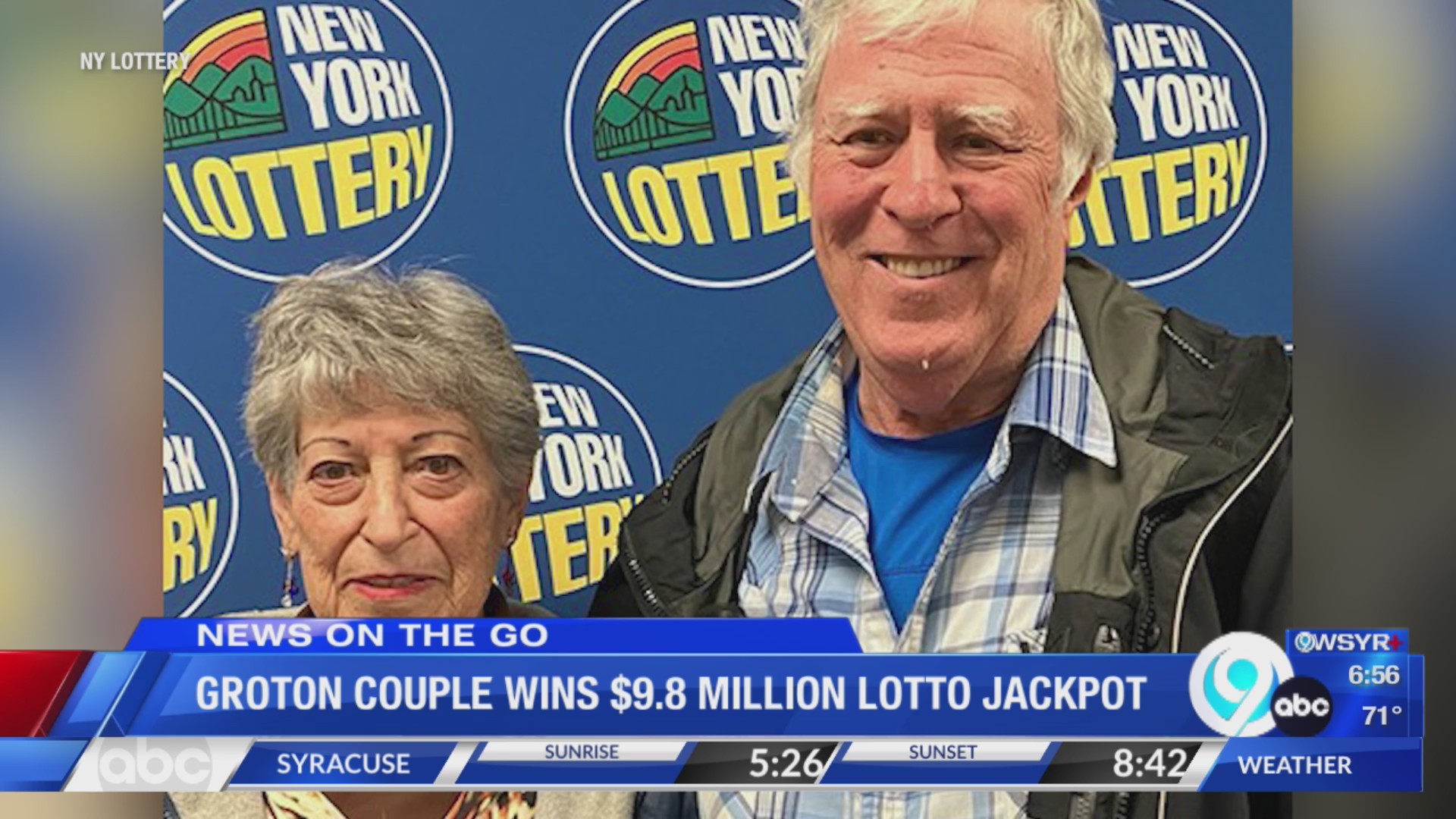 LOTTO-winning Groton couple comes forward and cashes in on $9.8 million ...