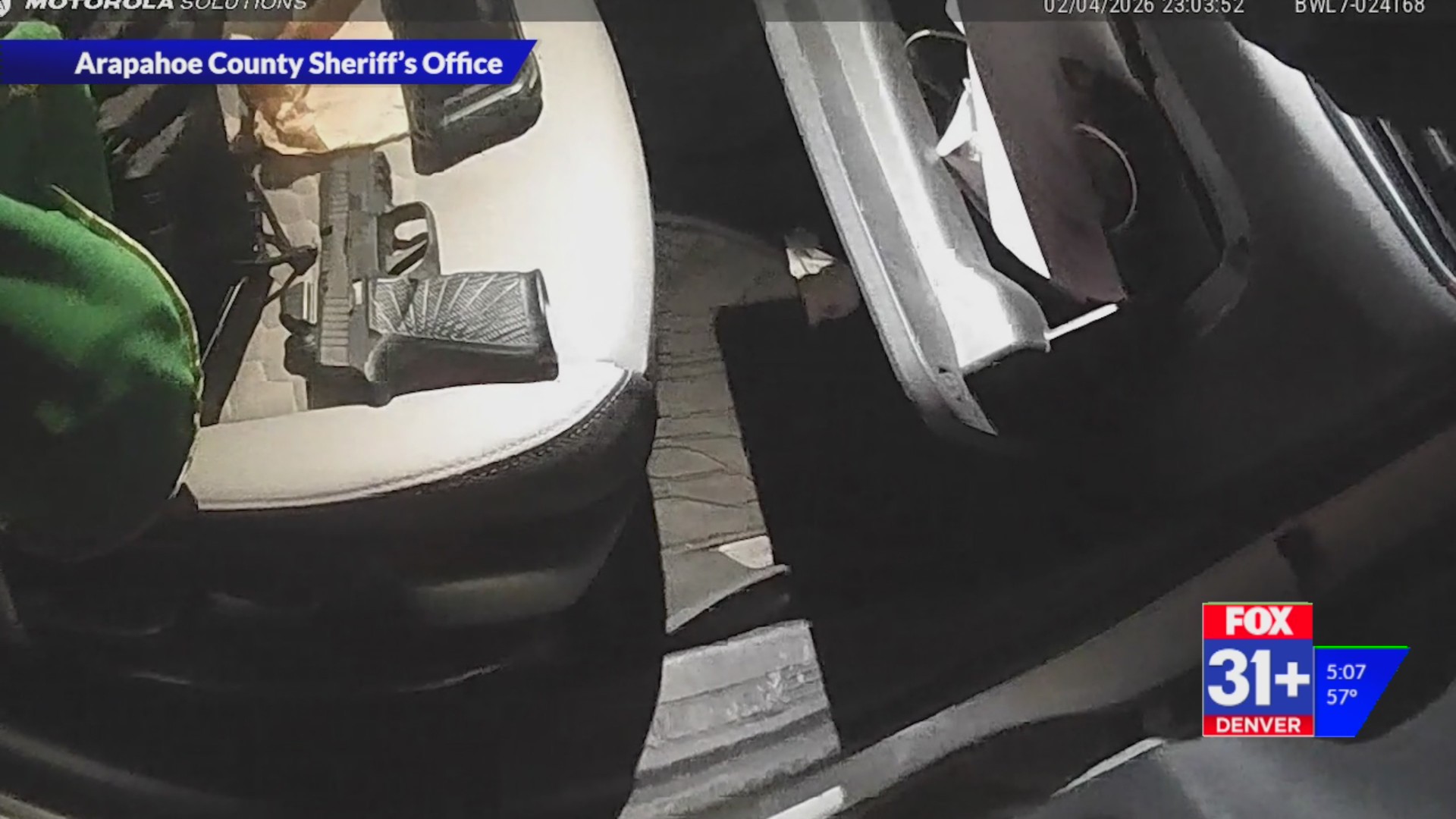 Stolen gun recovered during traffic stop: sheriff’s office – FOX31 Denver