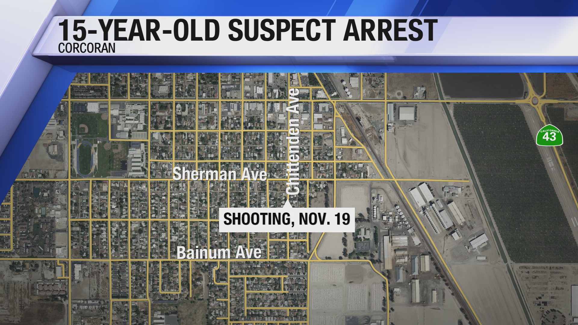 Teen accused of shooting man in Corcoran arrested – CBS47 and KSEE24 ...