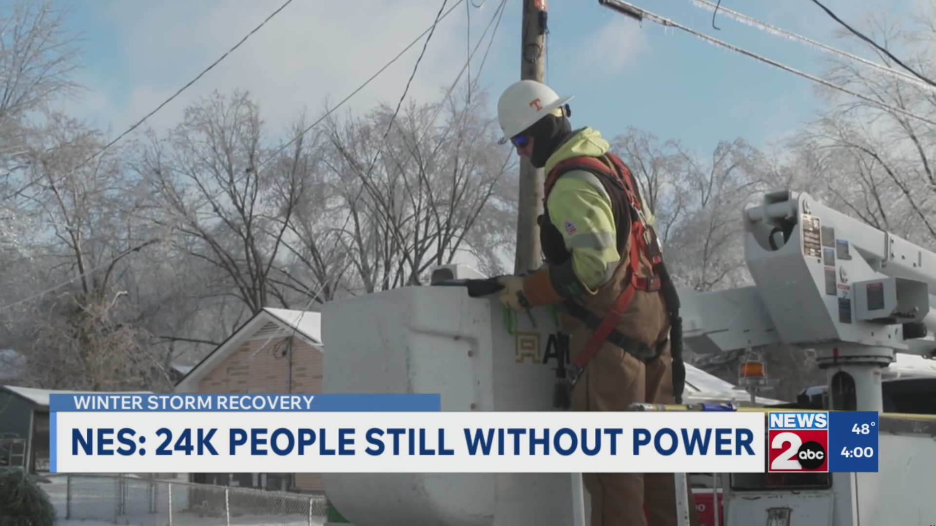Nashville Electric Service: Thousands still without power – WKRN News 2