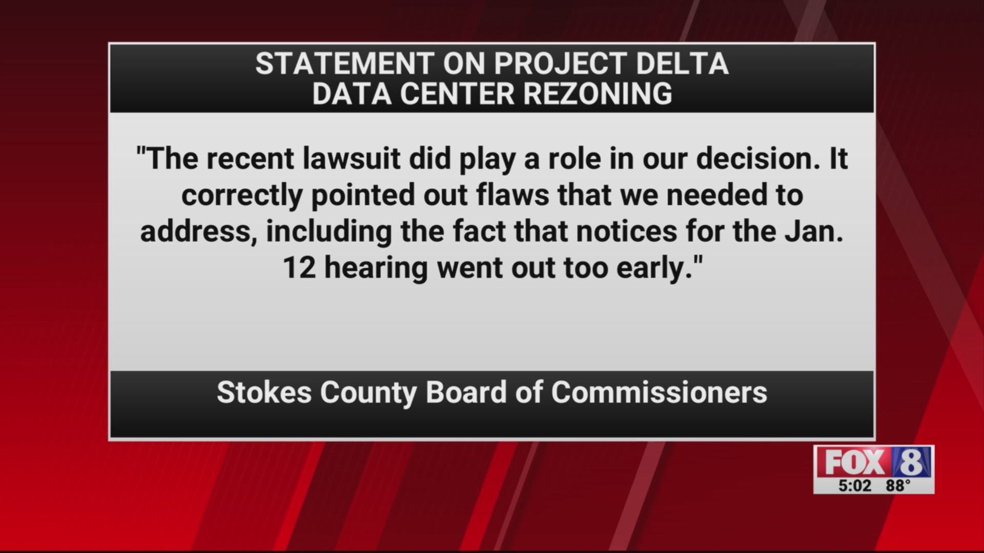 Stokes County Board of Commissioners speaks out after voting to start ...