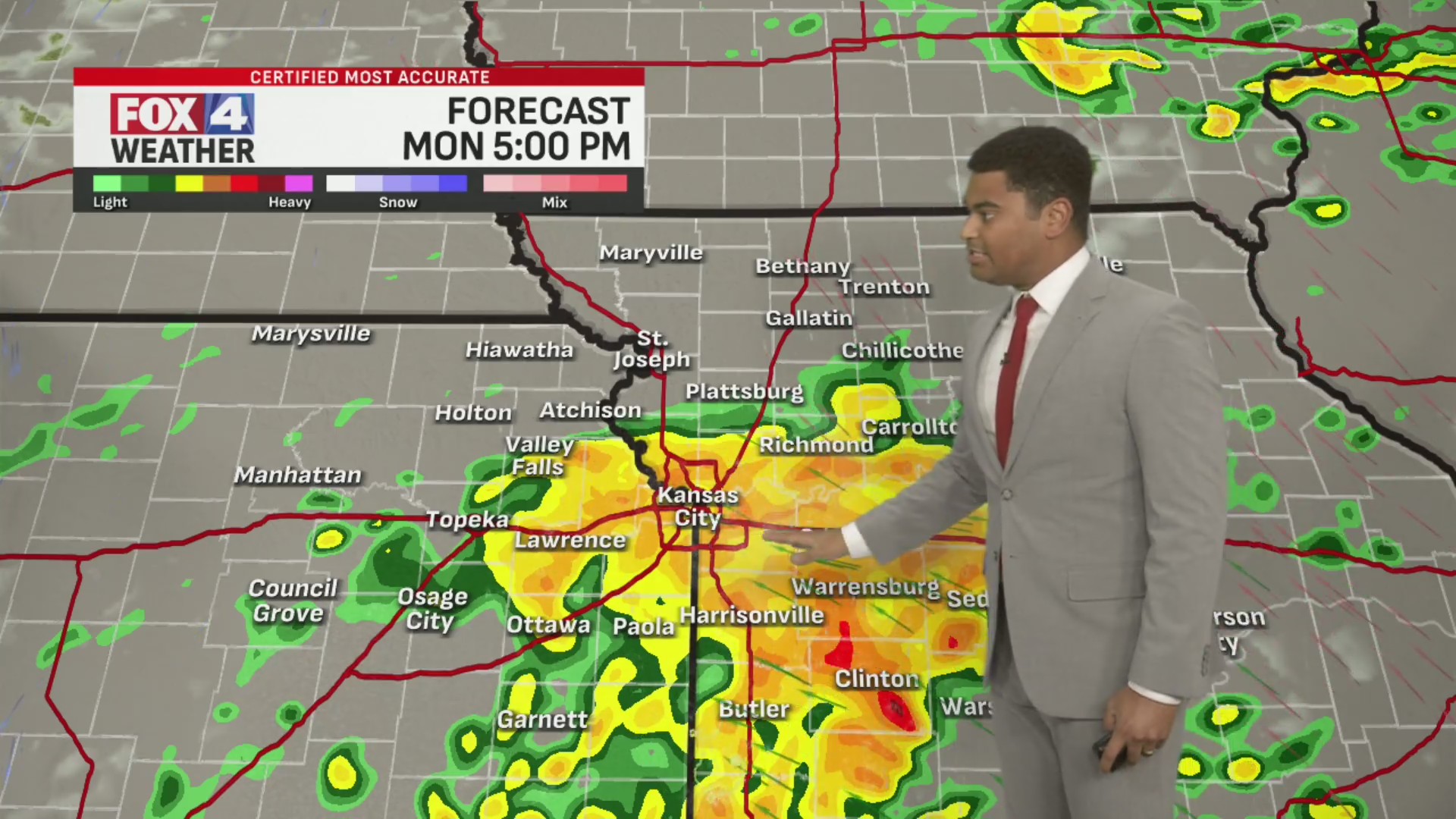 An afternoon round of rain – FOX 4 Kansas City WDAF-TV | News, Weather ...