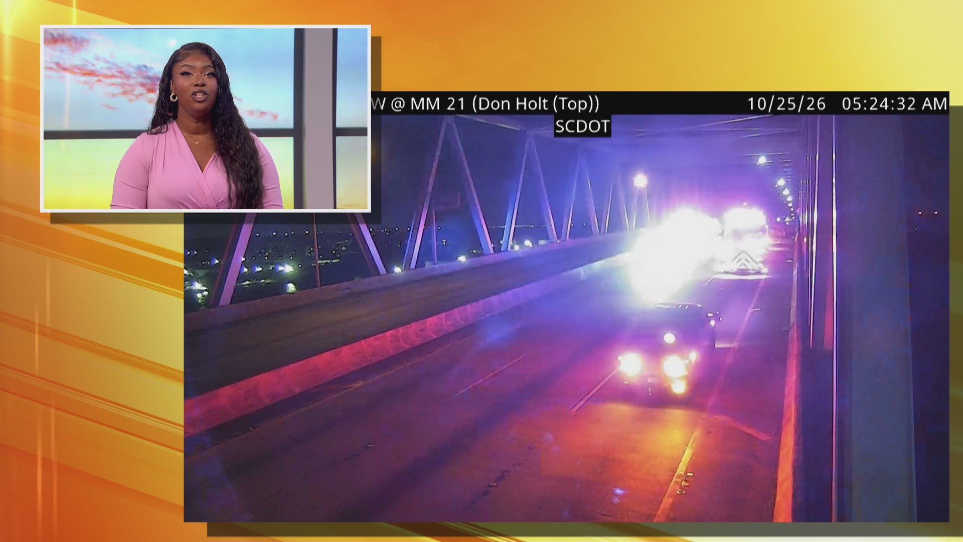Lin Bridge Police close Don Holt Bridge after overnight crash – WCBD News 2