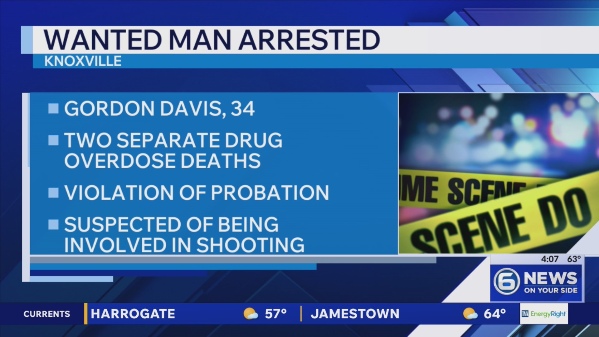 Knoxville man wanted since 2020 arrested – WATE 6 On Your Side