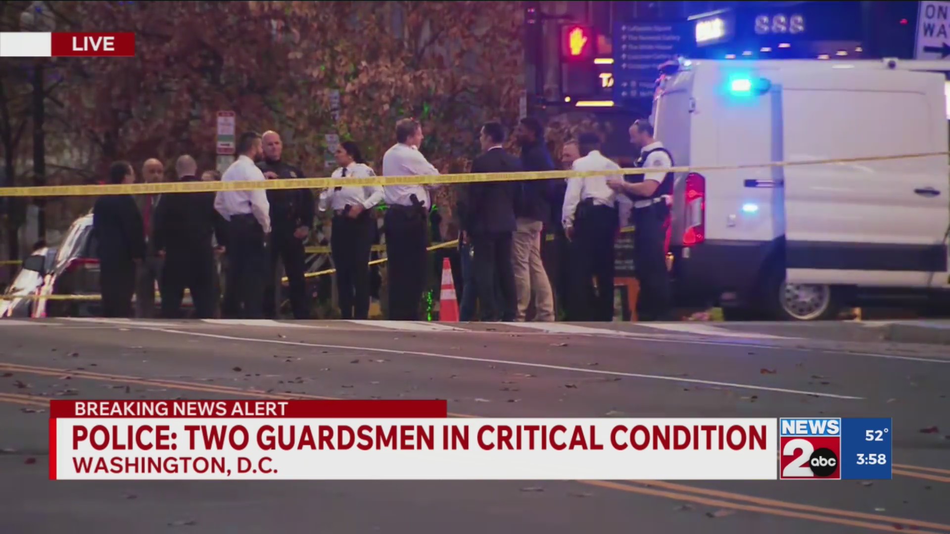 Police: Two National Guard members in critical condition after shooting ...