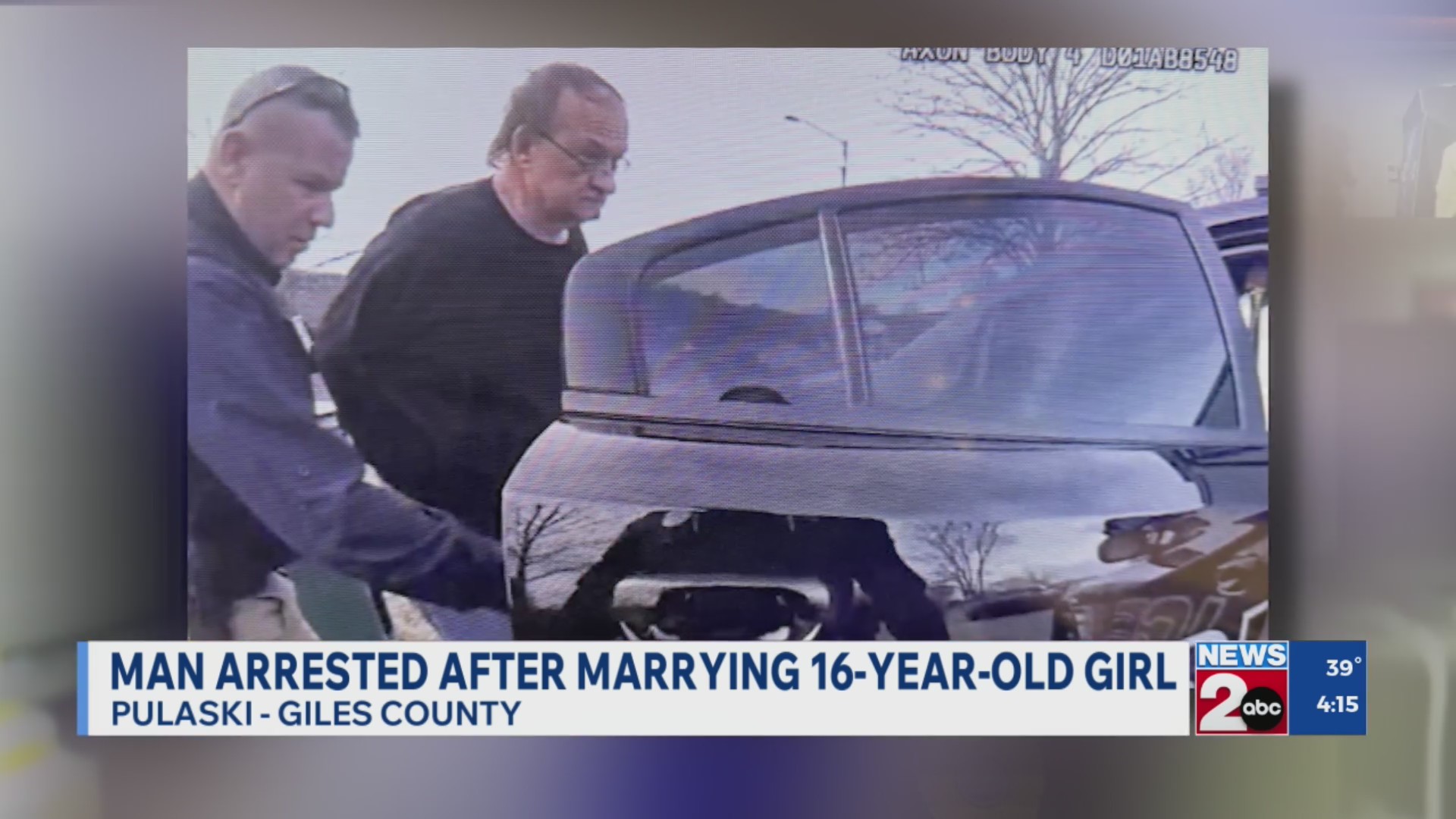 Tennessee man arrested after marrying teenage girl – WKRN News 2
