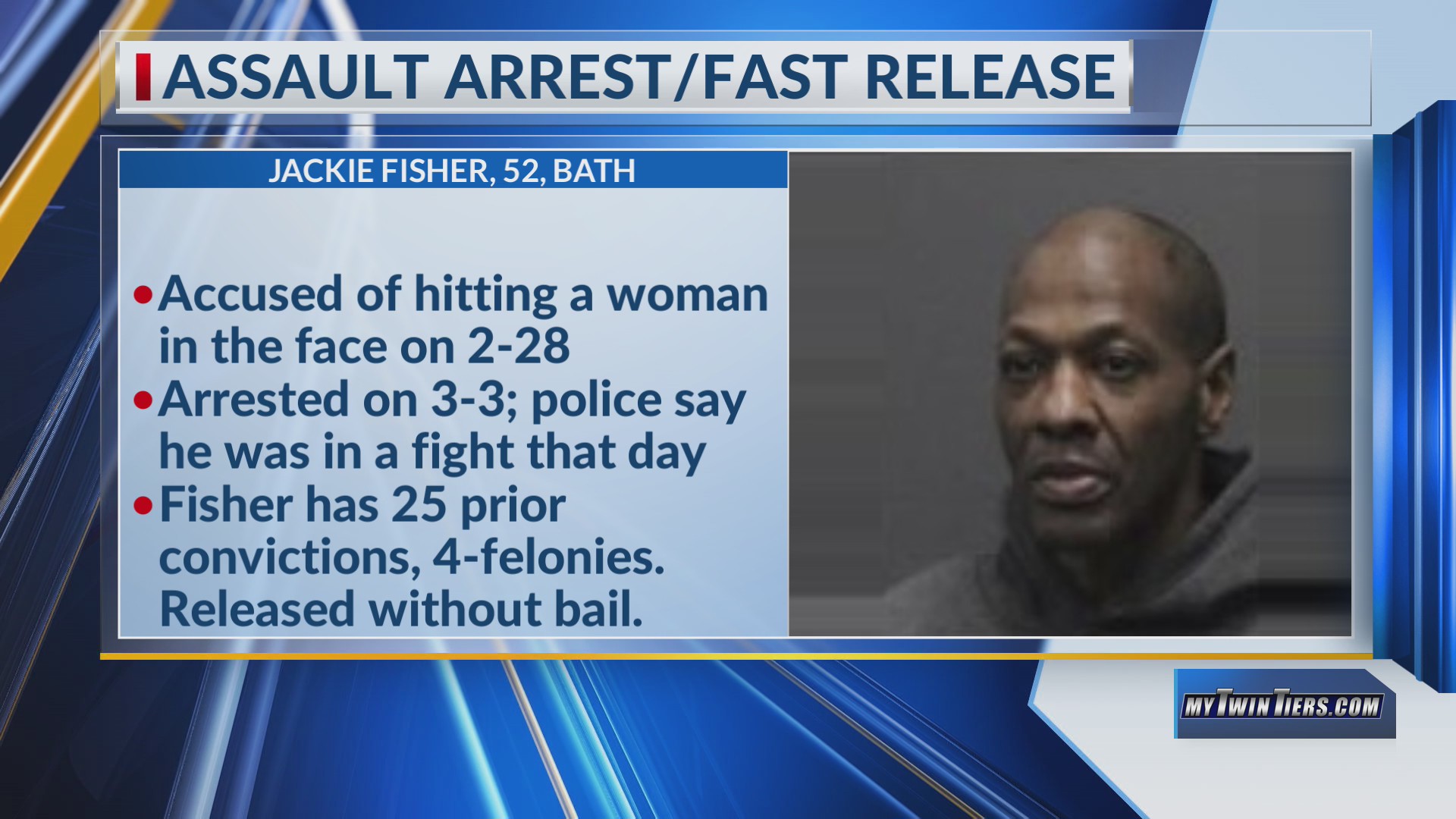 Police: Bath man arrested after assaulting woman – WETM – MyTwinTiers.com