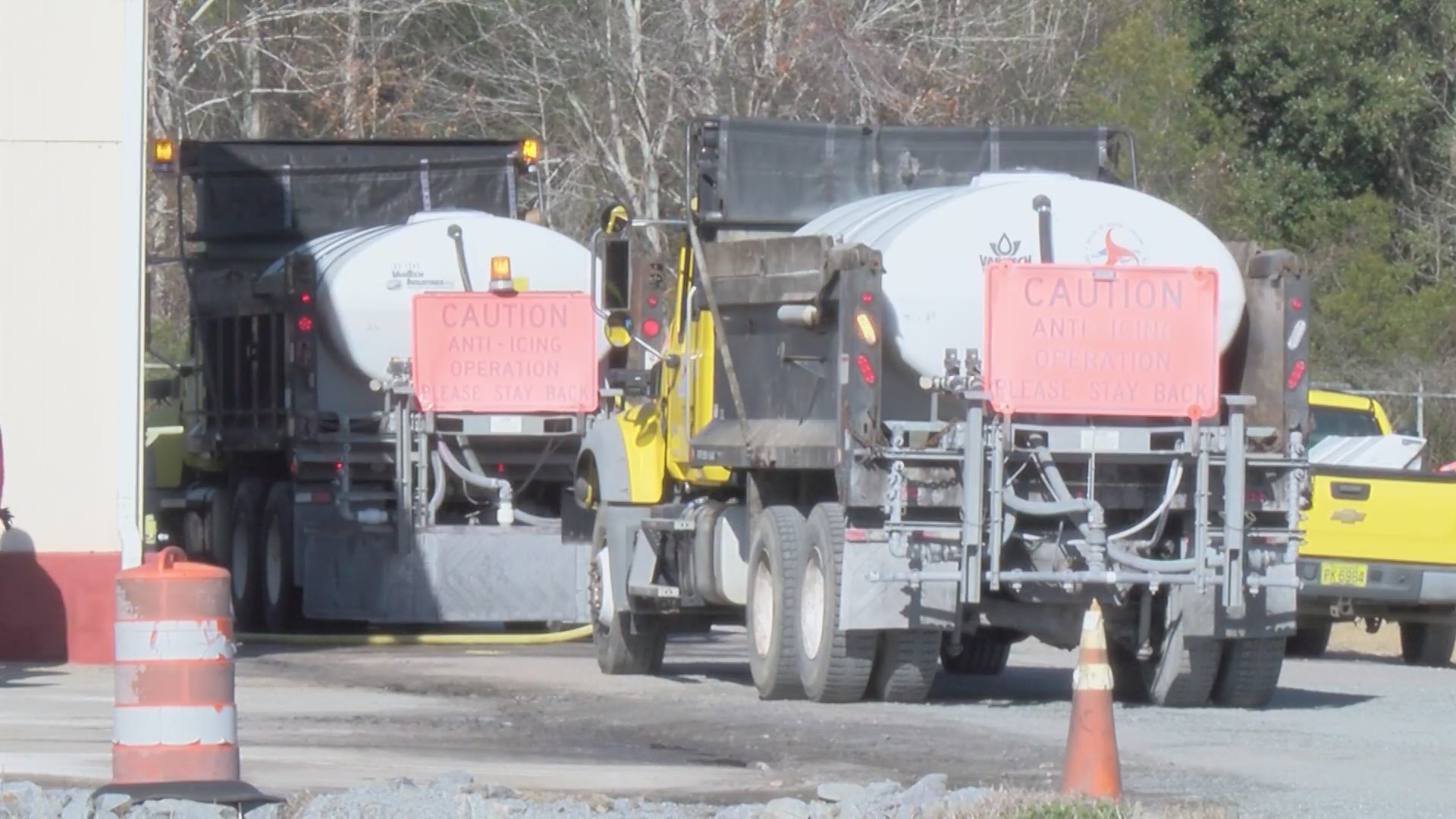Beaufort County treating roads ahead of potential winter weather event ...