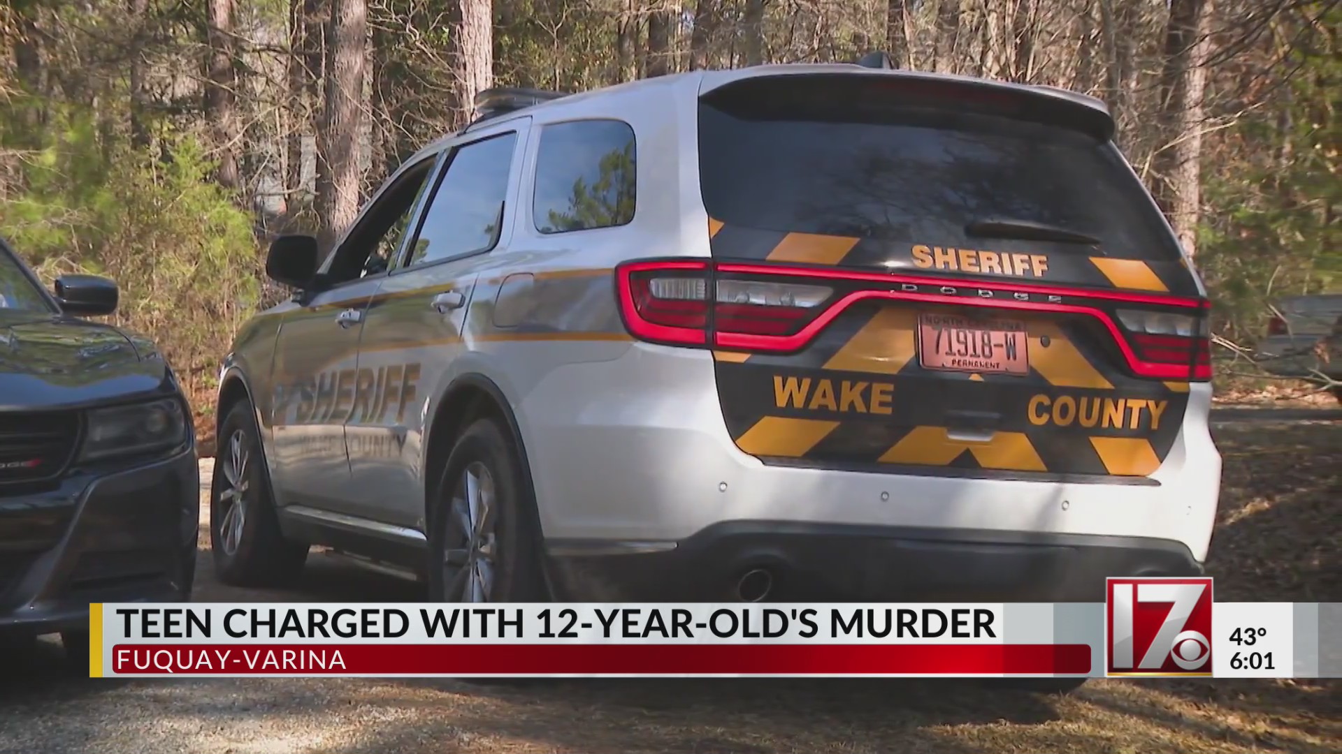 Teenager charged with 12-year-old’s murder in Wake County – CBS17.com