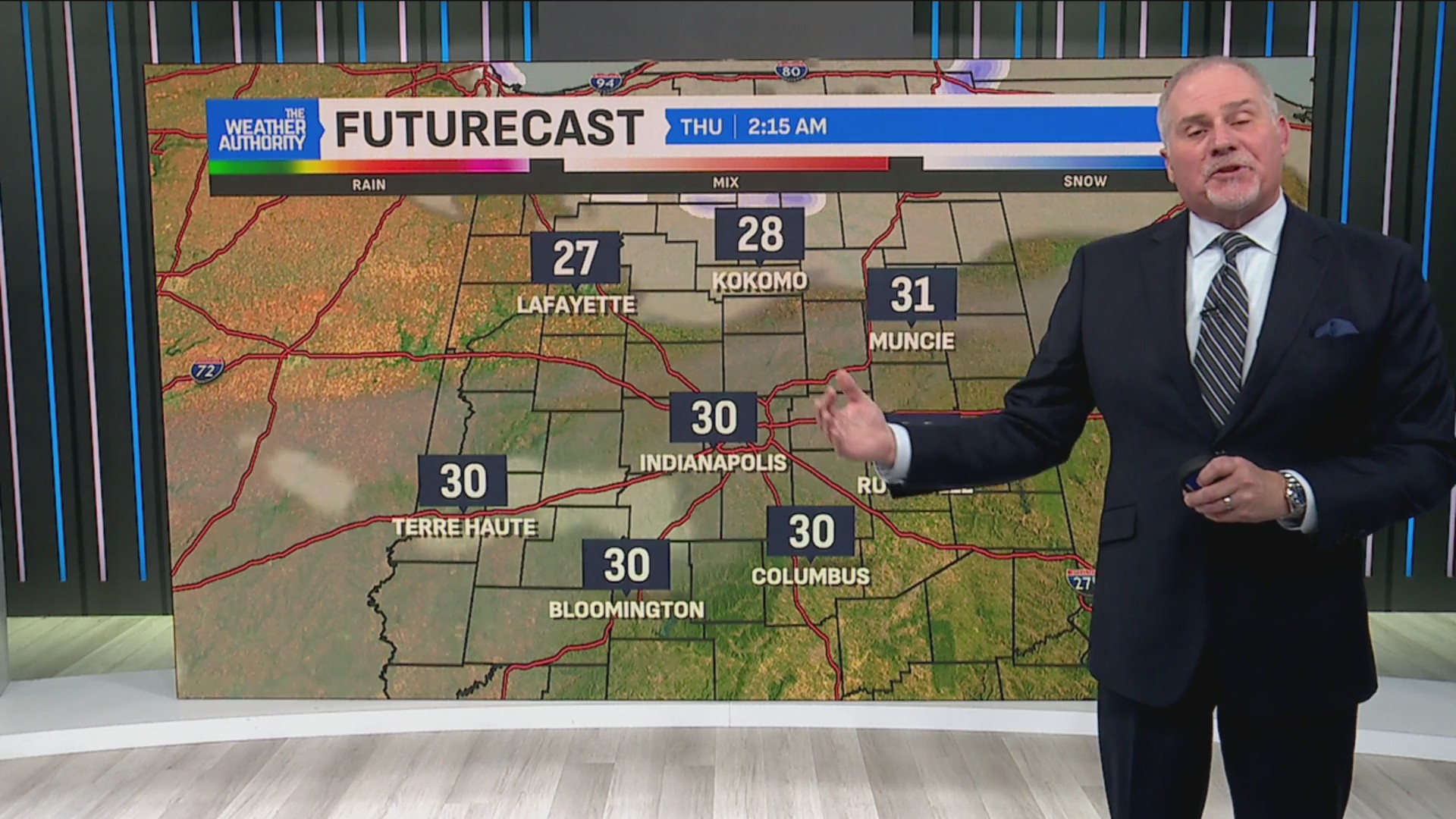 Temperaturs to drop and snow to arrive in central Indiana – Fox 59