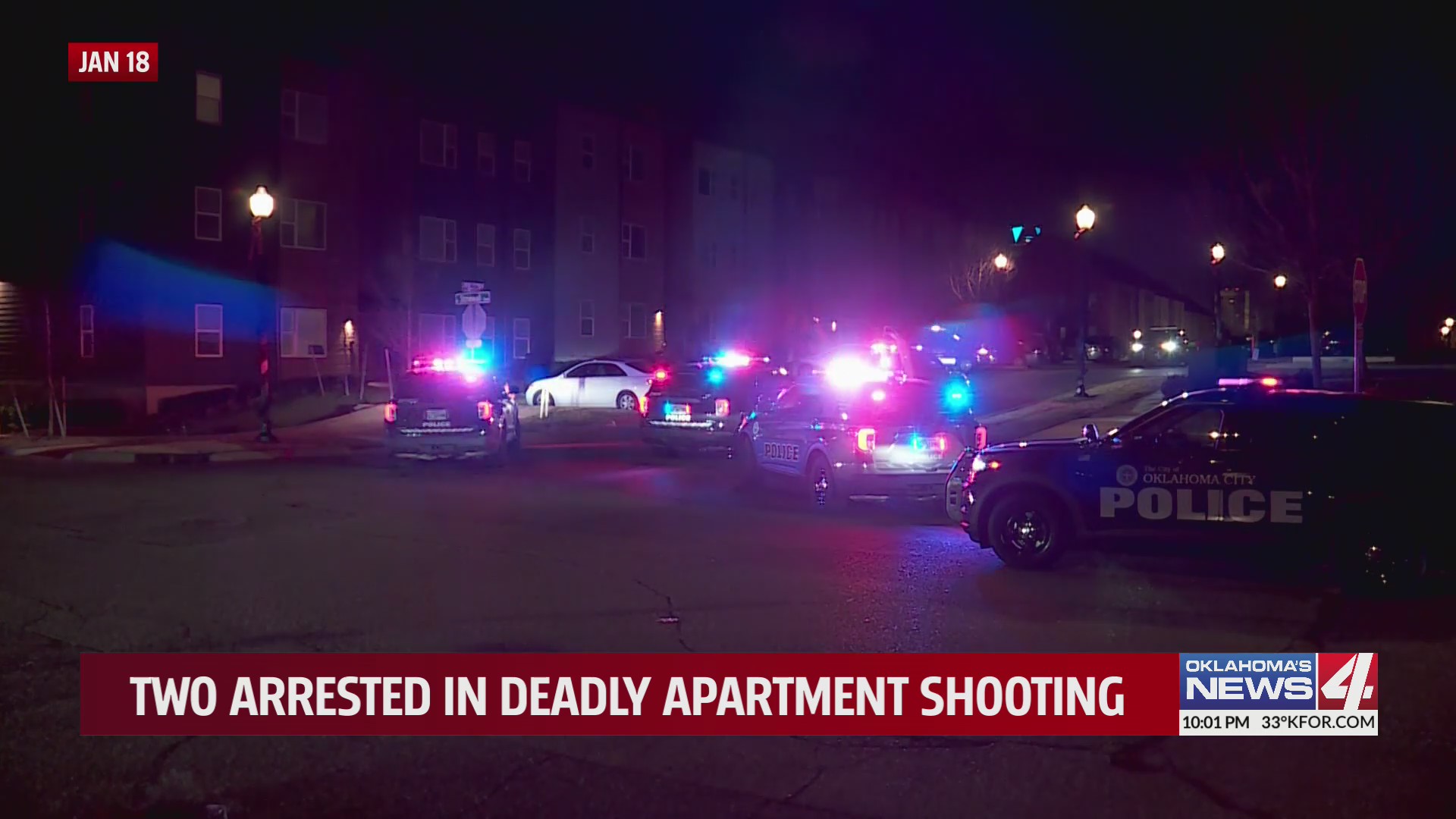 Two arrested in deadly apartment shooting – KFOR.com Oklahoma City