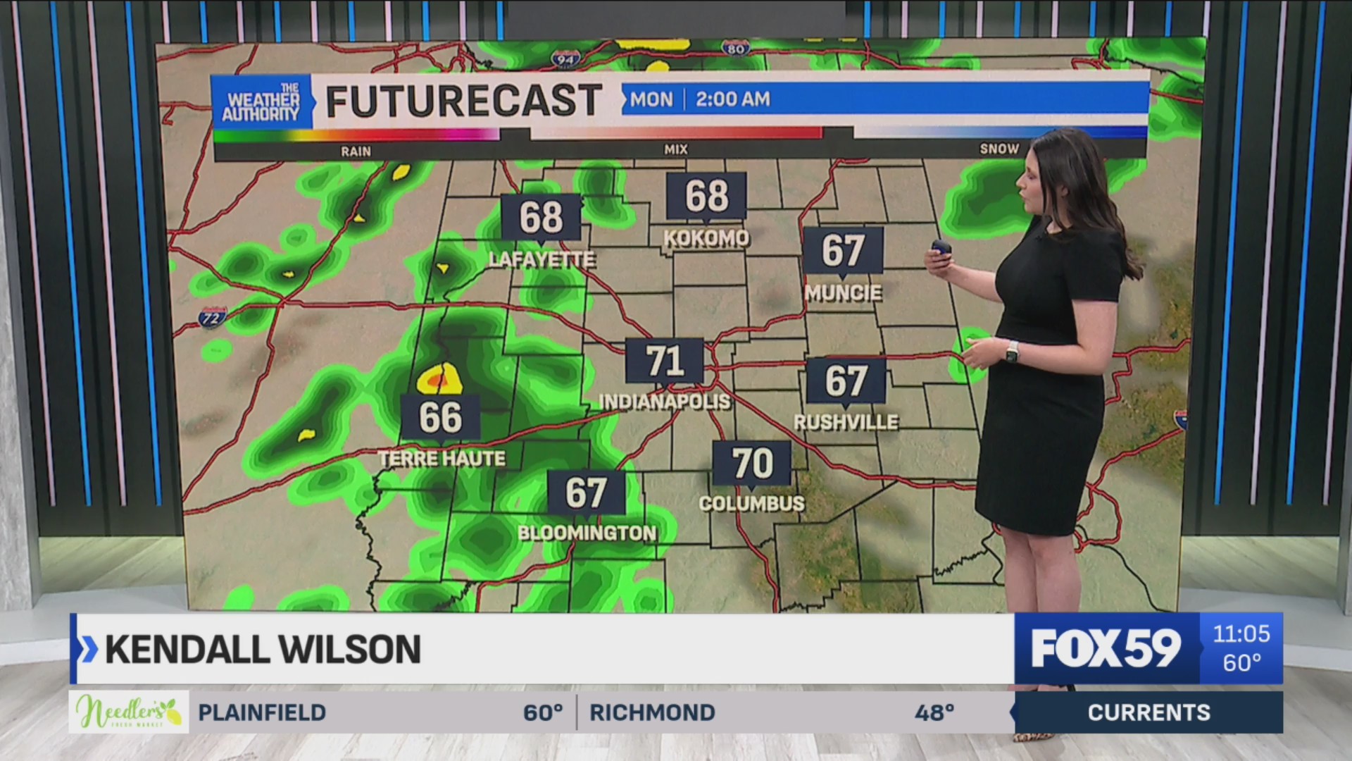 Clinton Indiana Weather Multiple rain chances in forecast for central Indiana – Fox 59