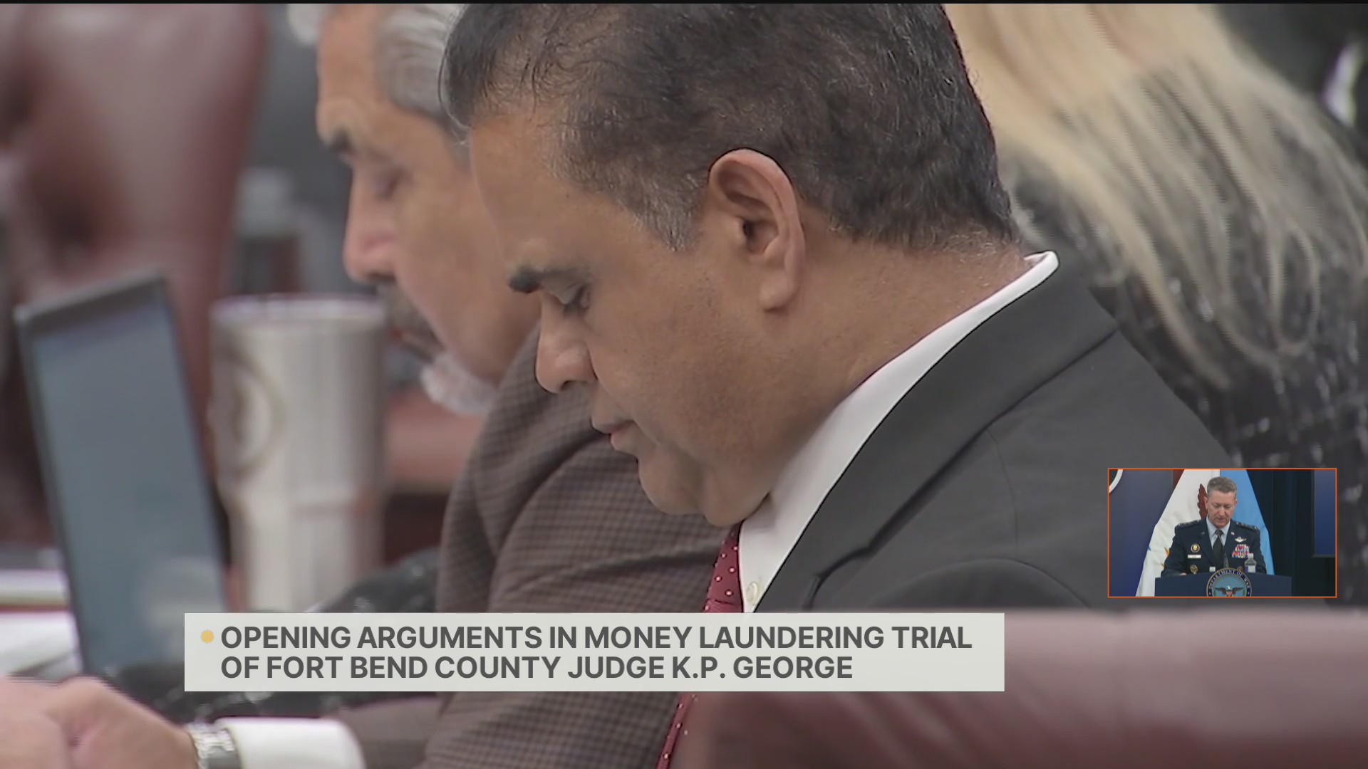 Opening Statements in Fort Bend County Judge KP George Trial – CW39 Houston