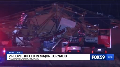 Two people killed in Newton County tornado – Fox 59
