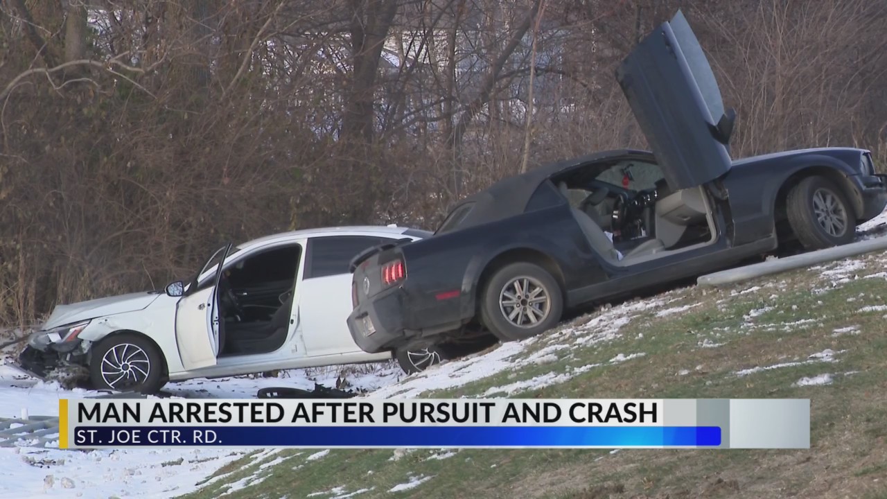 Speeding driver in custody after chase ends in crash – WANE 15