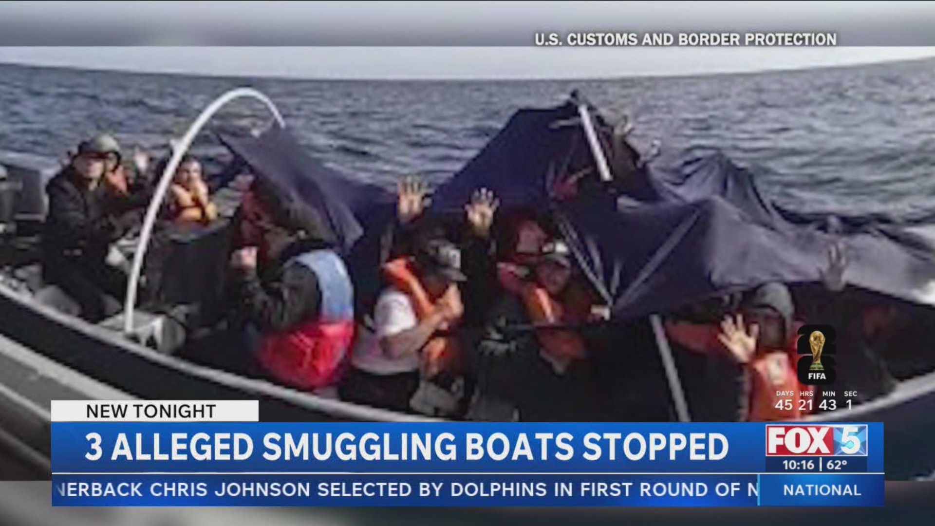 CBP, Coast Guard detain 60 migrants on 3 smuggling boats off SoCal ...