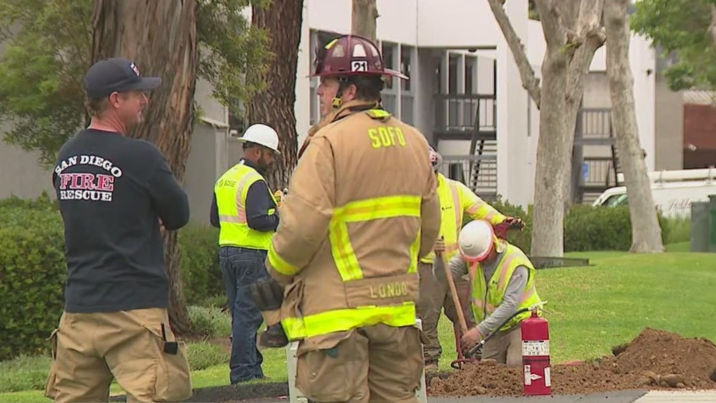 Crews respond to gas leak in Bay Park – FOX 5 San Diego & KUSI News