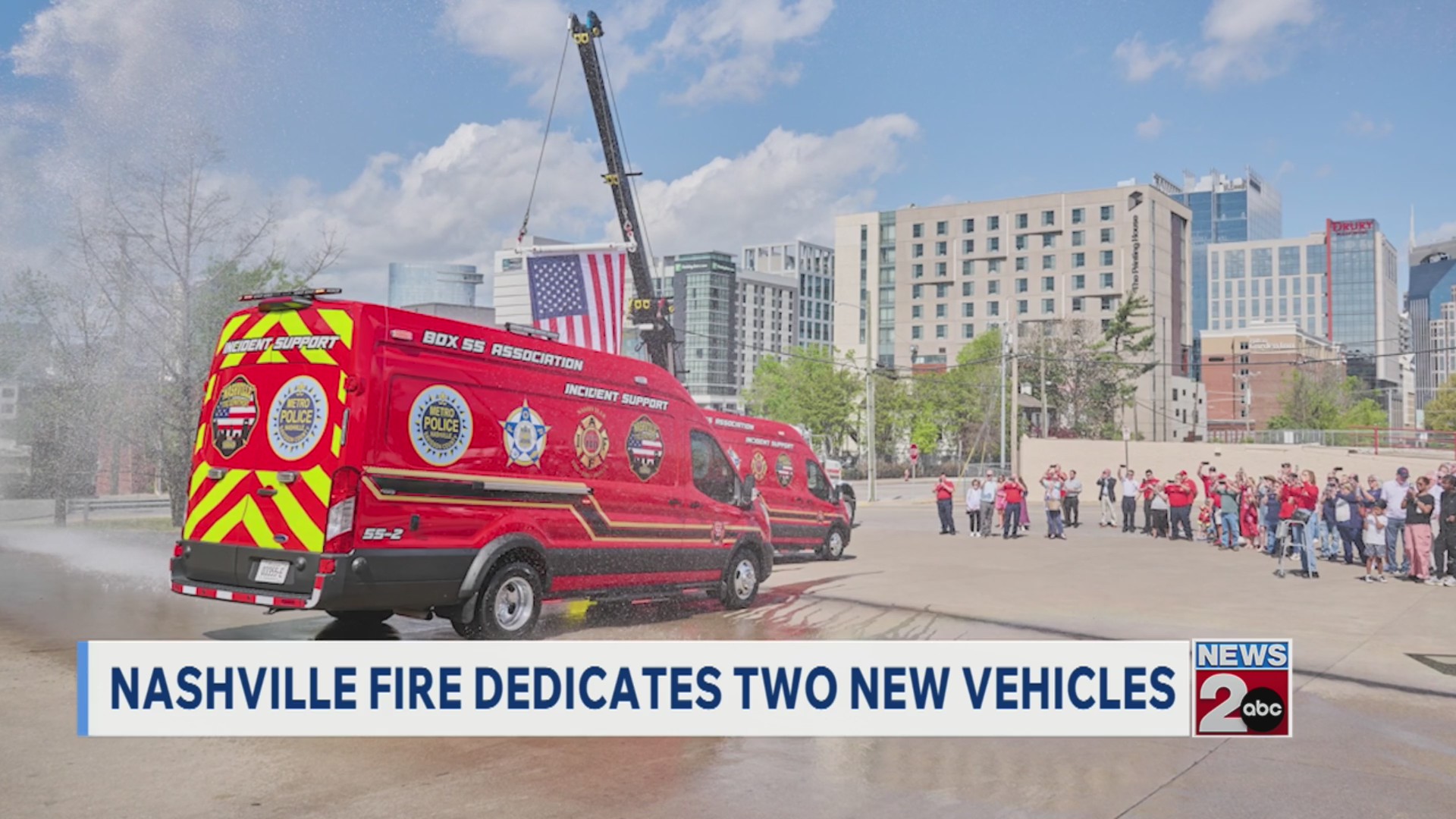 Nashville Fire dedicates two new vehicles – WKRN News 2