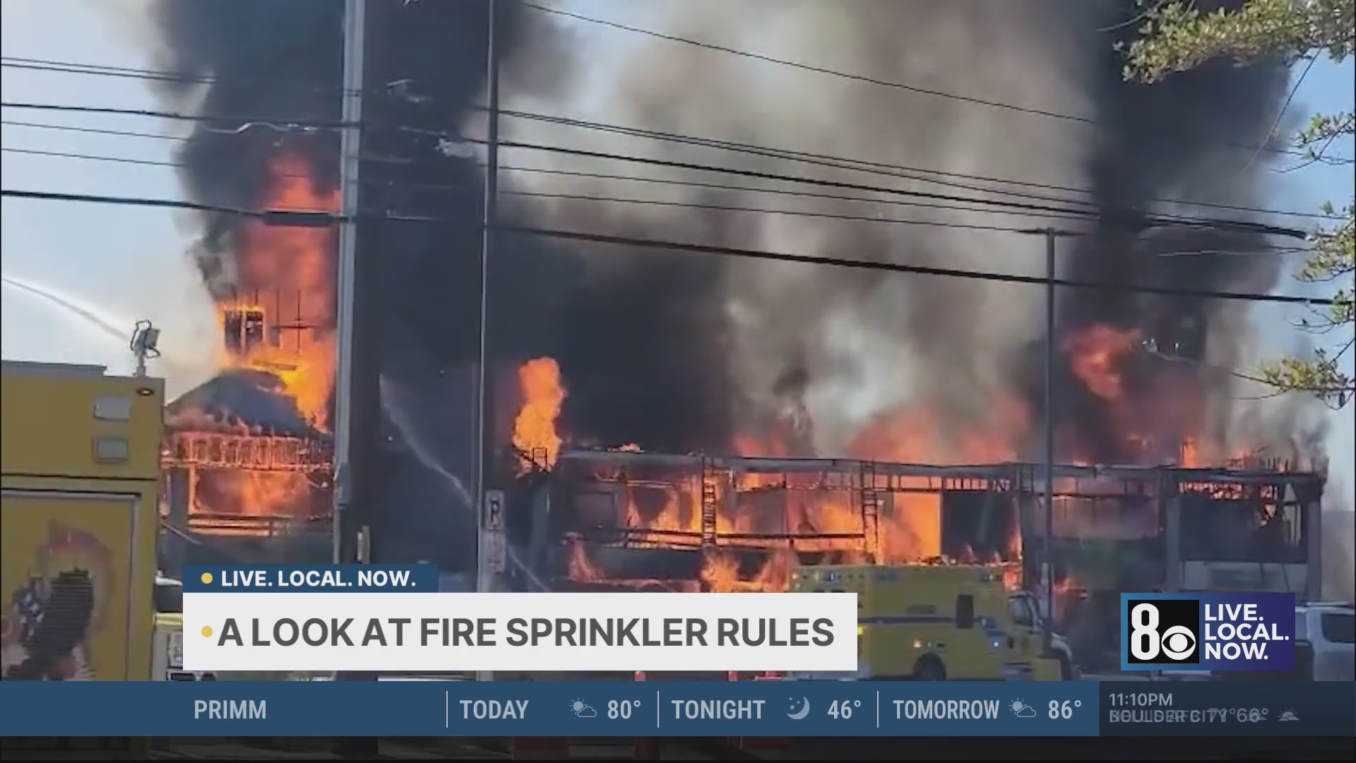 Las Vegas structures with no fire sprinklers are up to code, but why ...