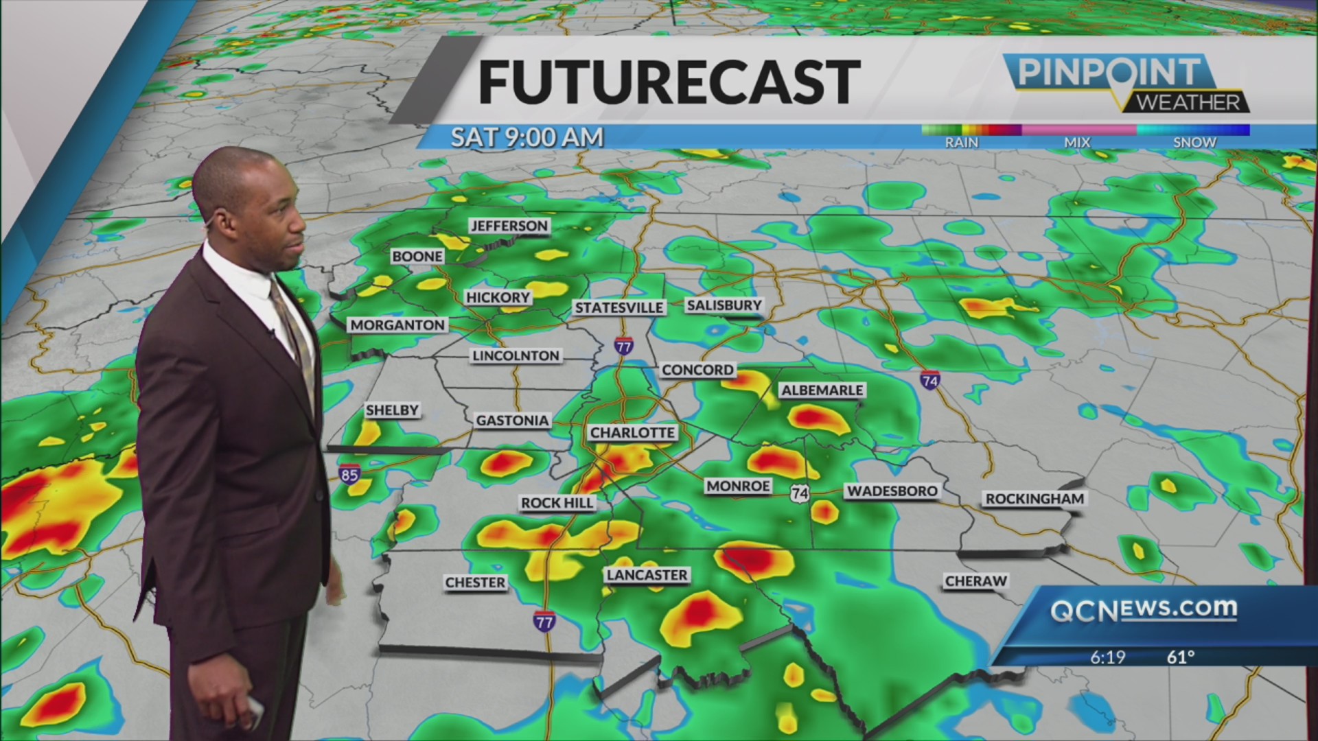 Rainy & stormy start to Memorial Day weekend for Charlotte – Queen City ...