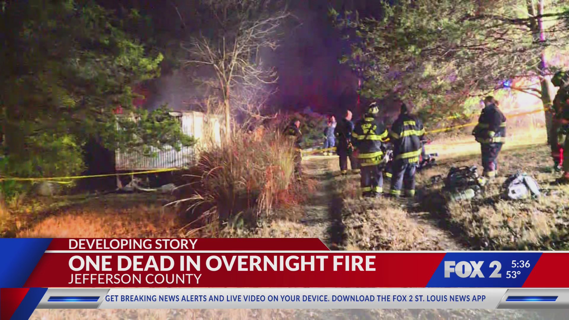 Person dead after fire in trailer home in unincorporated Jefferson ...