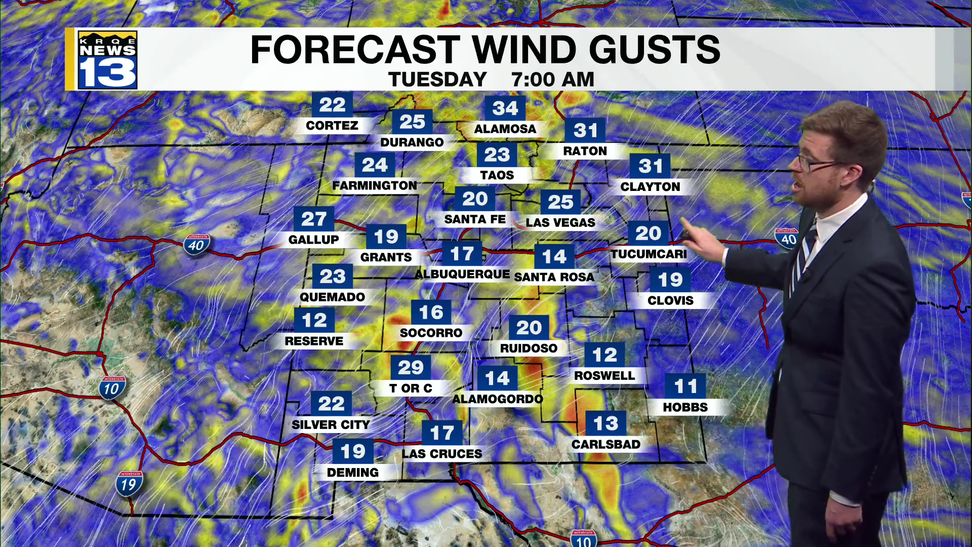 Warmer, drier before active pattern returns to New Mexico – KRQE NEWS ...