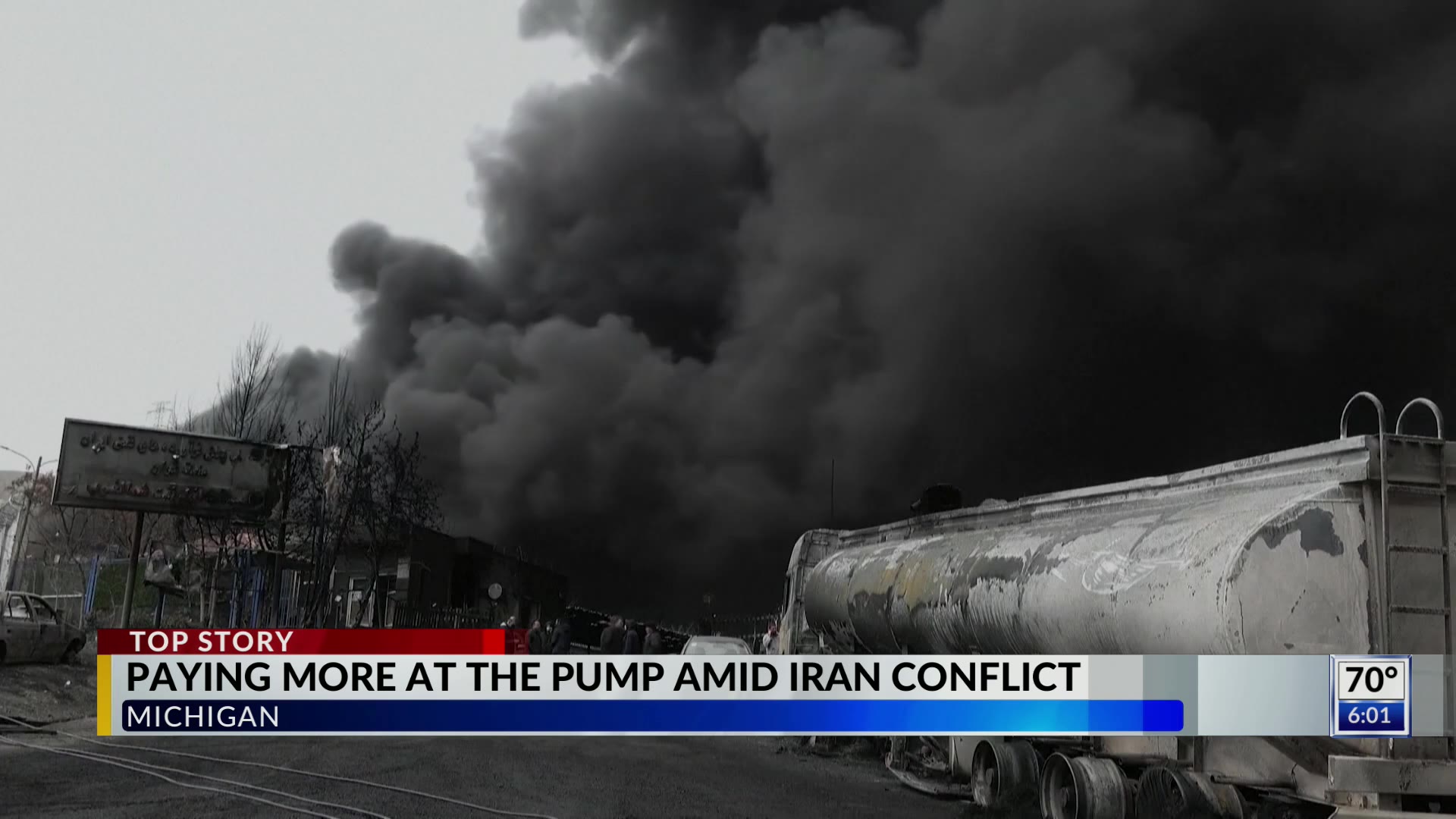 Paying more at the pump amid Iran conflict – WLNS 6 News