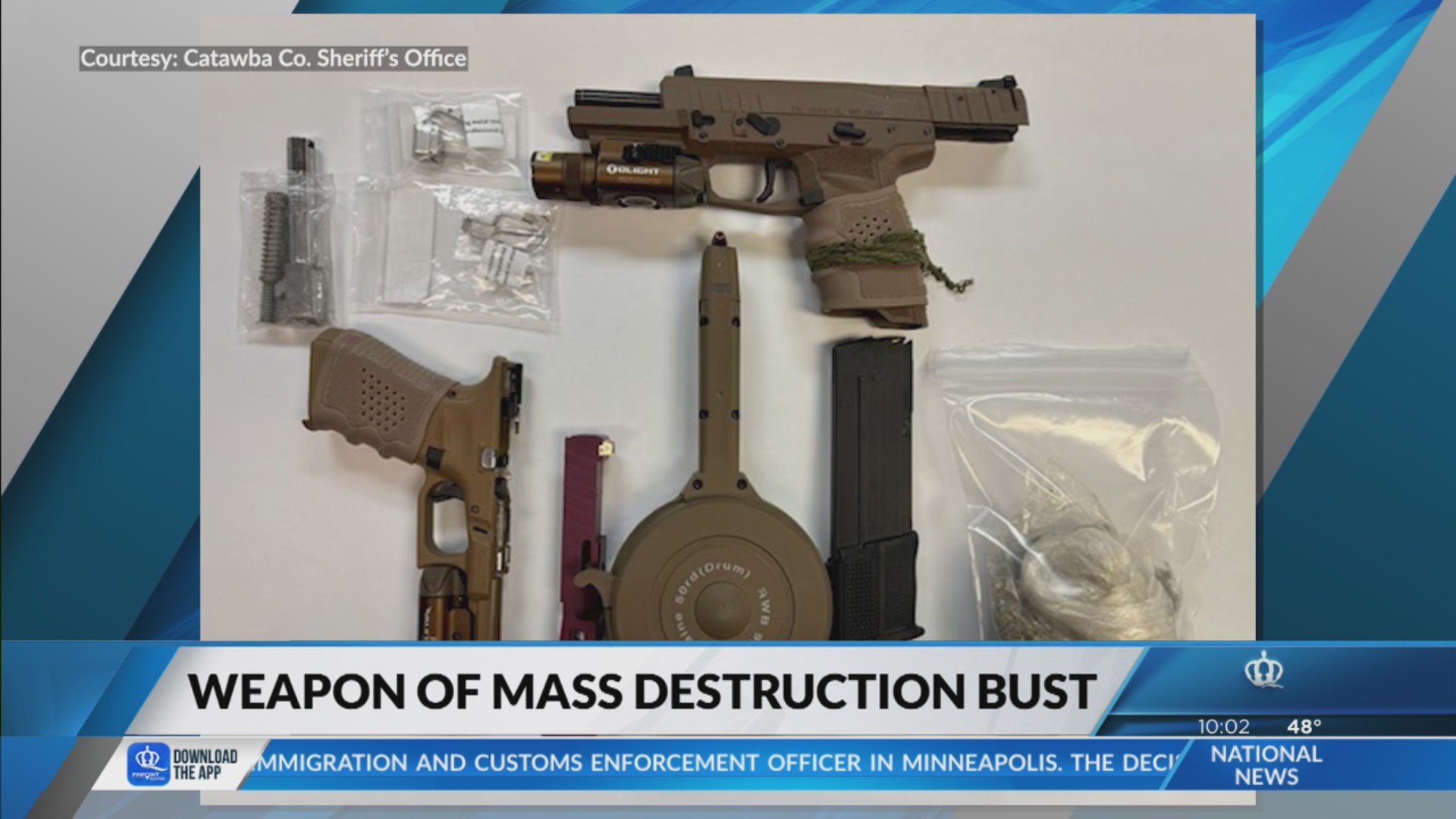 NC man charged with stolen firearm, weapon of mass destruction: Sheriff ...