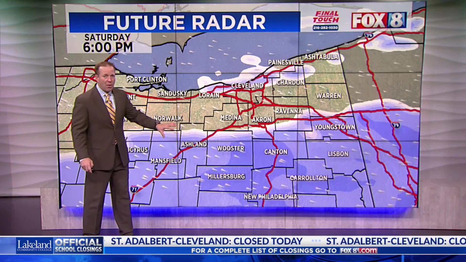 Forecast: When to expect rounds of snow this weekend – Fox 8 Cleveland WJW