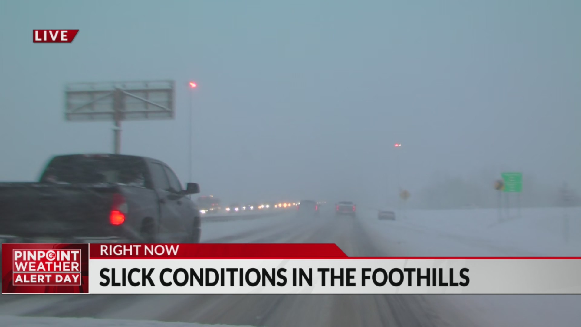 Slick conditions in the foothills – FOX31 Denver