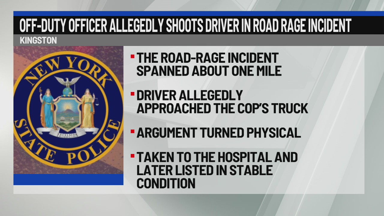 Off-duty officer accused of shooting driver in road rage incident ...