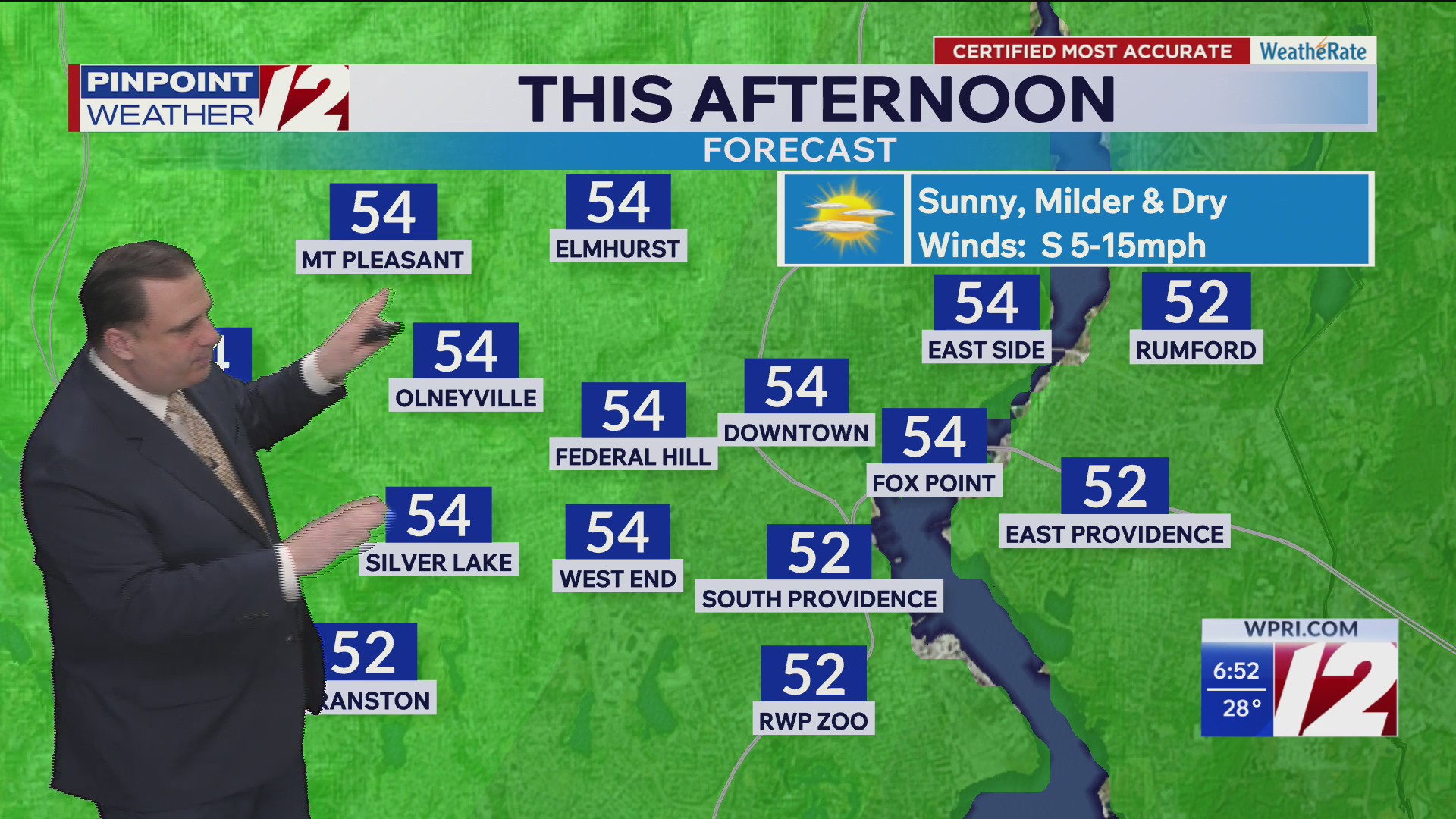 WPRI 12 Weather Forecast for 4/9/26: Bit Milder Today – WPRI.com