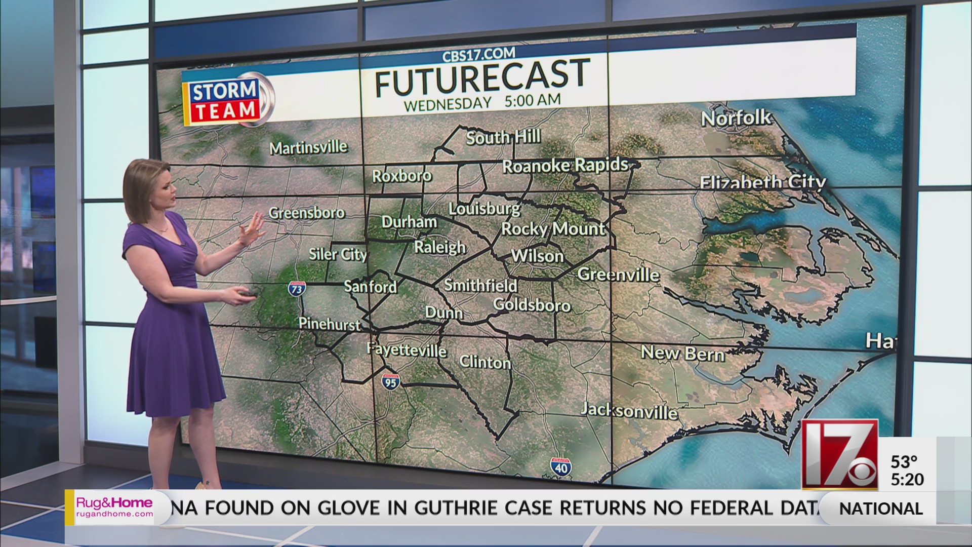 70s on the way despite clouds, rain in central NC – CBS17.com