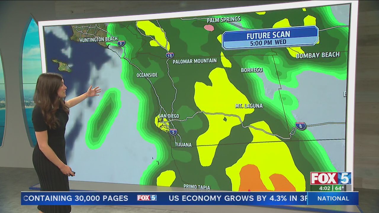 Heavy rain to fall across San Diego County on Christmas Eve – FOX 5 San ...
