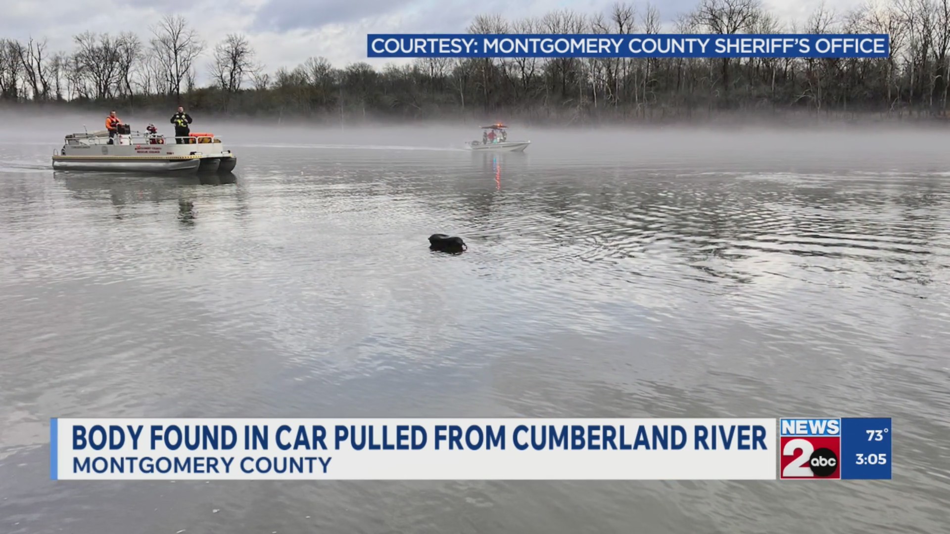 Body found in car pulled from Cumberland River – WKRN News 2