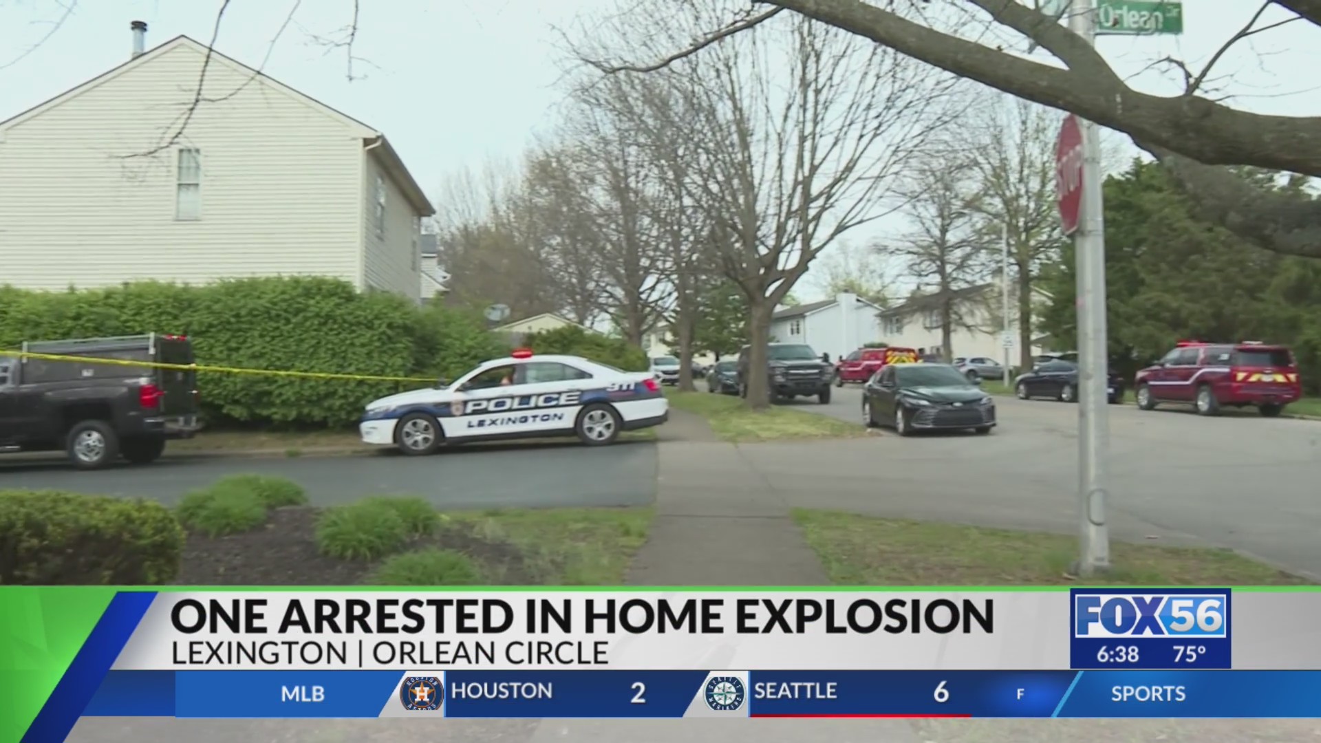 Convicted felon facing gun charges following Lexington home explosion ...
