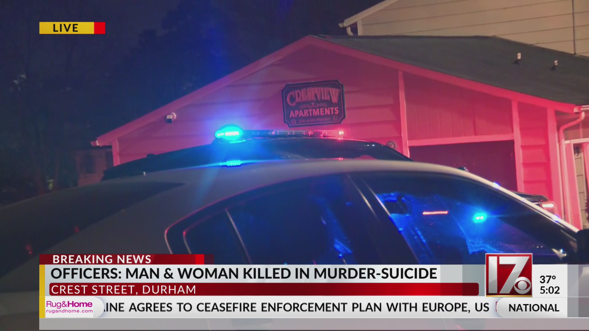 2 found dead in murder-suicide at Durham apartments, police say – CBS17.com